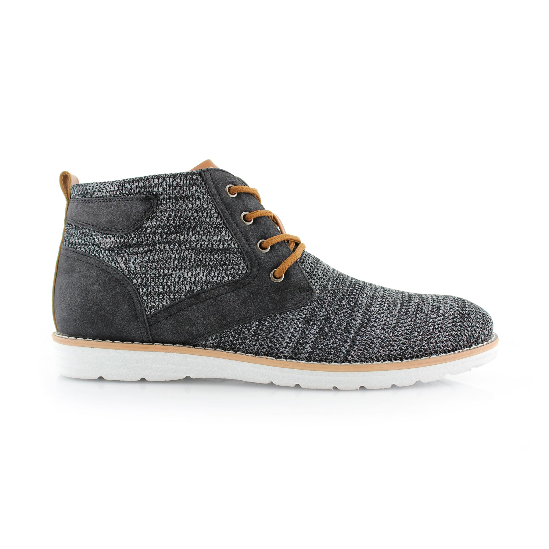 Duo-textured Sneaker Chukka Boots | Bohort by Polar Fox | Conal Footwear | Outer Side Angle View