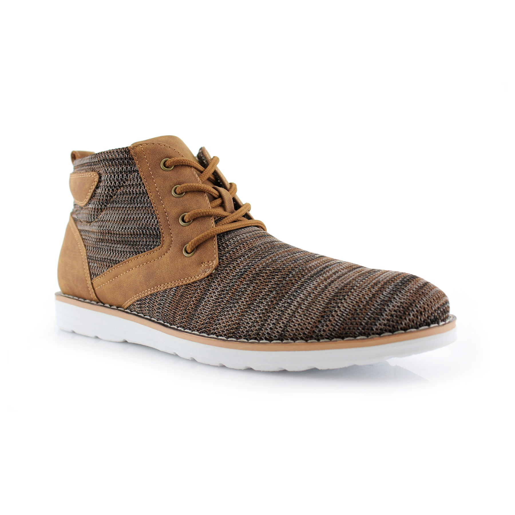 Duo-textured Sneaker Chukka Boots | Bohort by Polar Fox | Conal Footwear | Main Angle View