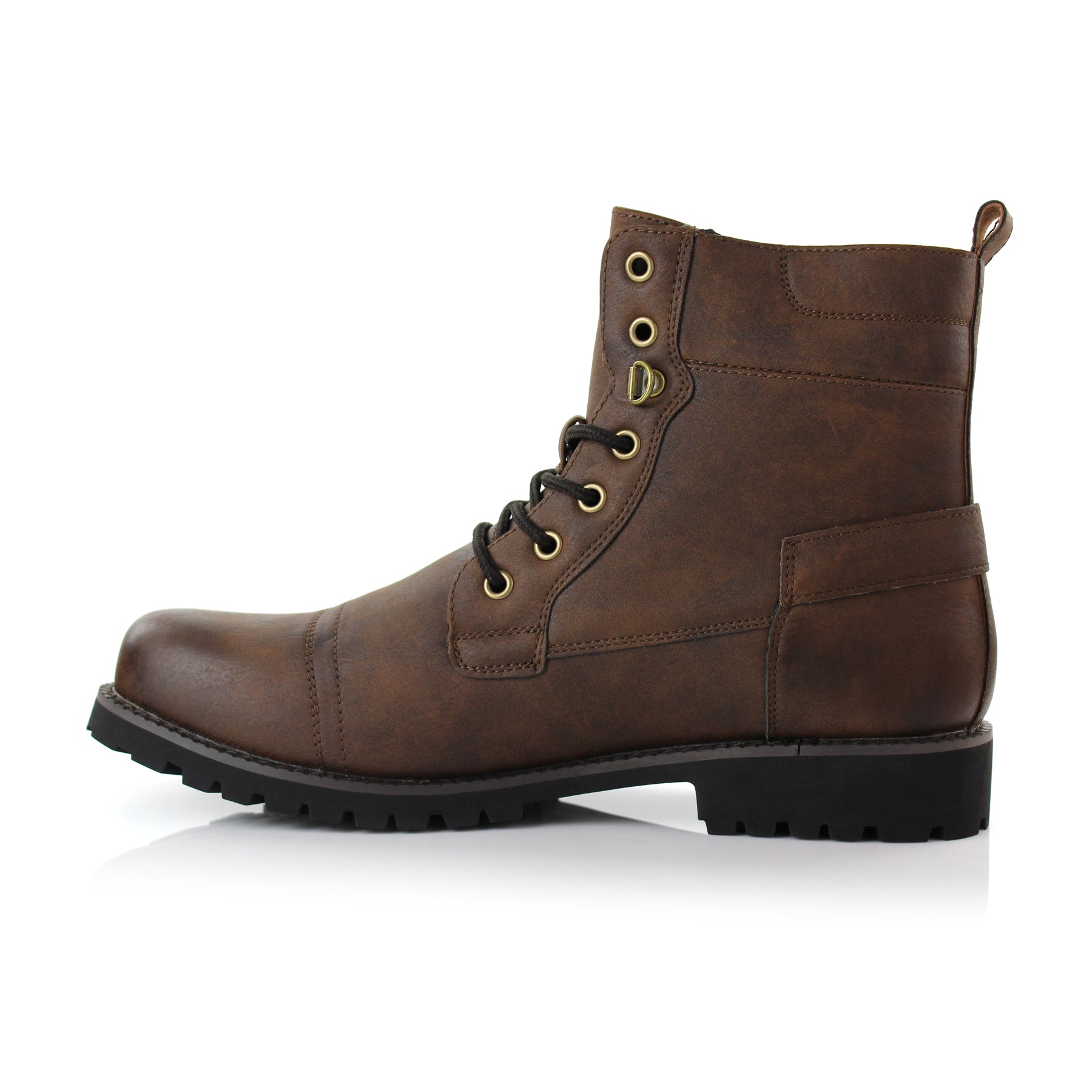 Rugged Inner Fur Boots | Fabian by Polar Fox | Conal Footwear | Inner Side Angle View