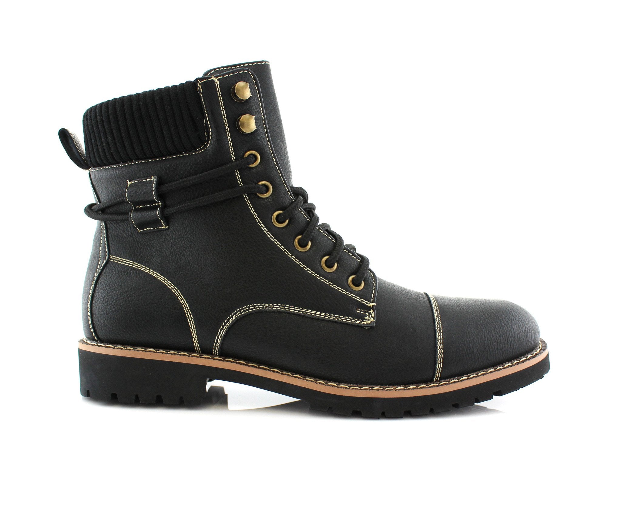 Padded Embossed Winter Boots | Nicholas by Polar Fox | Conal Footwear | Outer Side Angle View