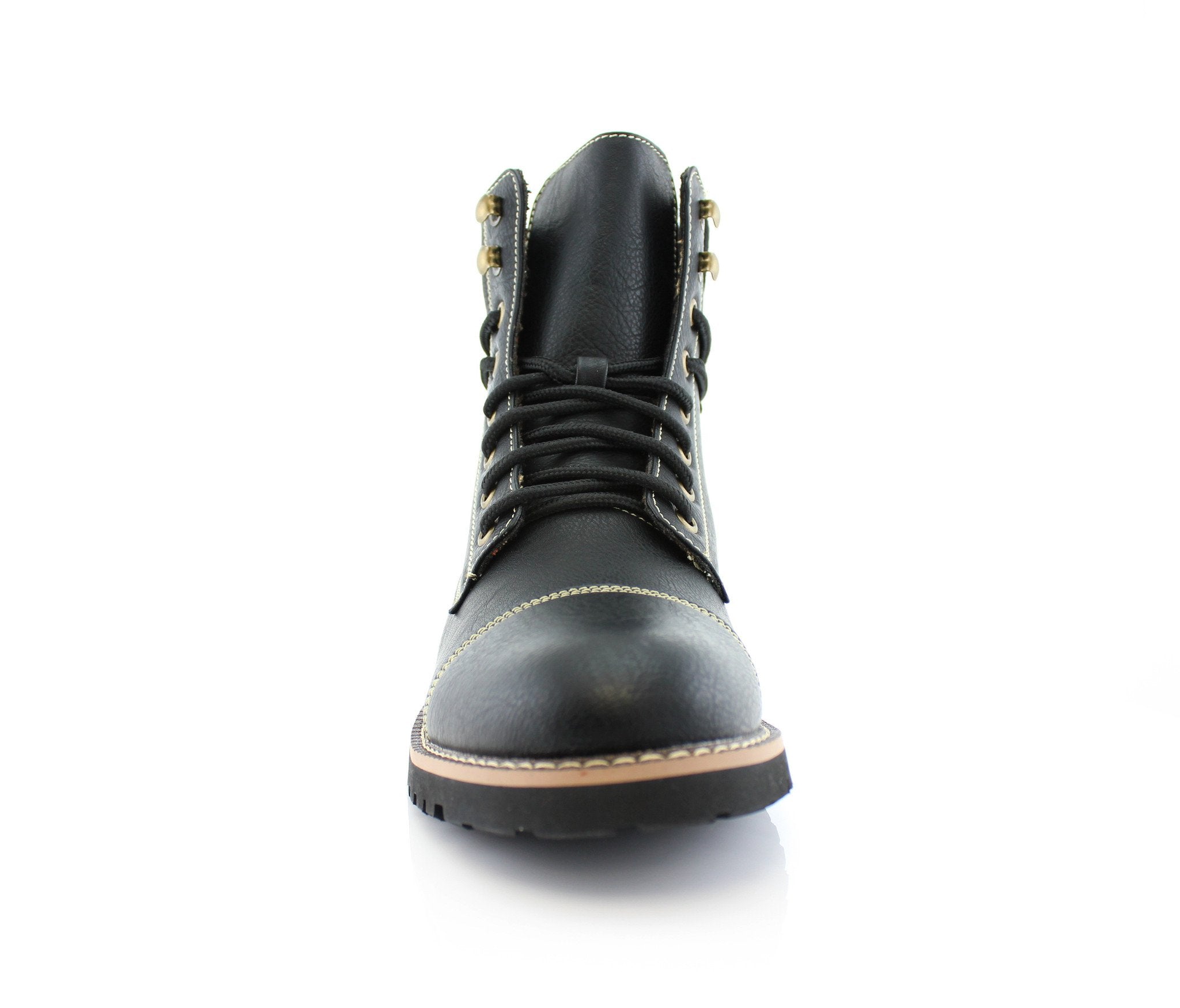 Padded Embossed Winter Boots | Nicholas by Polar Fox | Conal Footwear | Front Angle View