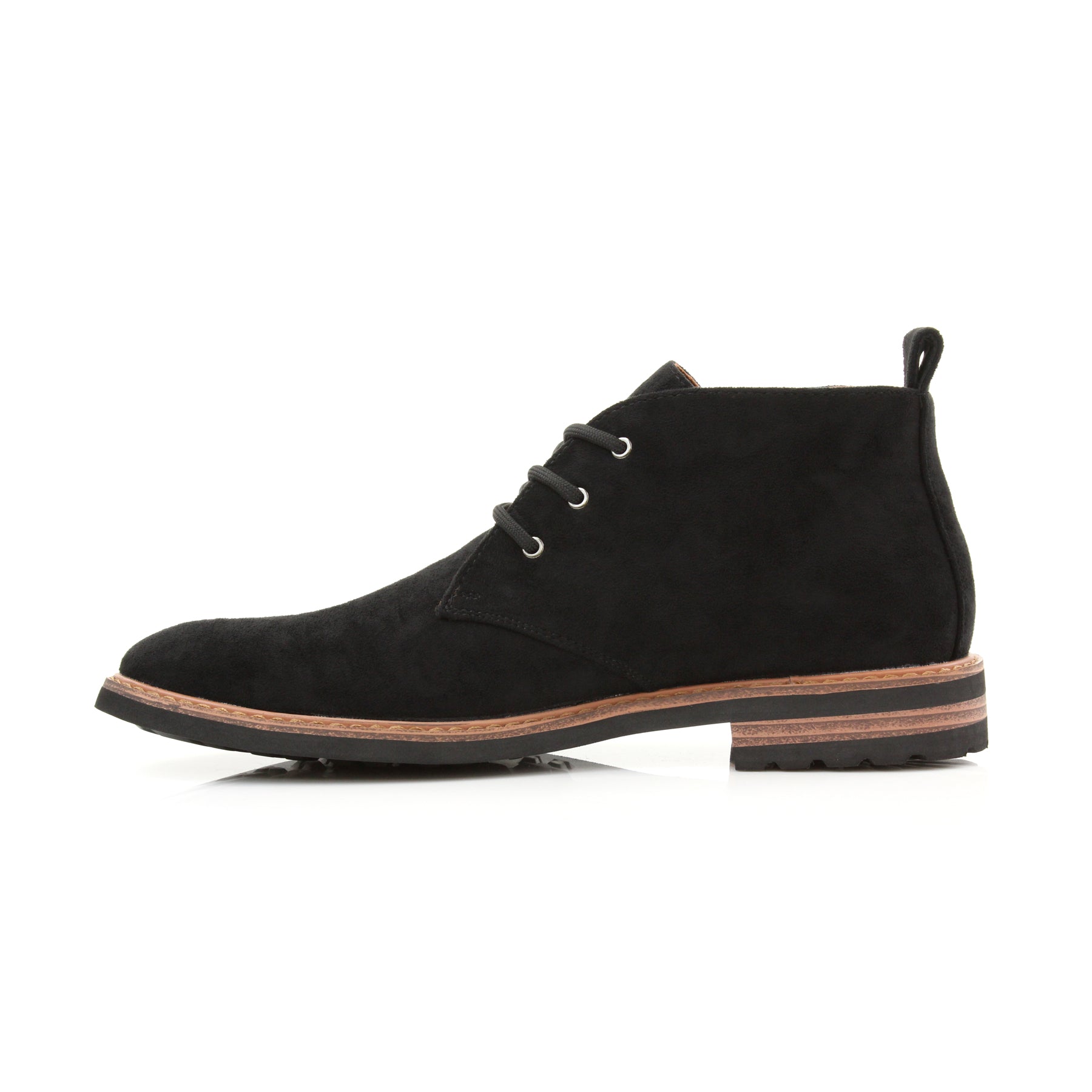 Suede Chukka Boots | Pablo by Ferro Aldo | Conal Footwear | Inner Side Angle View