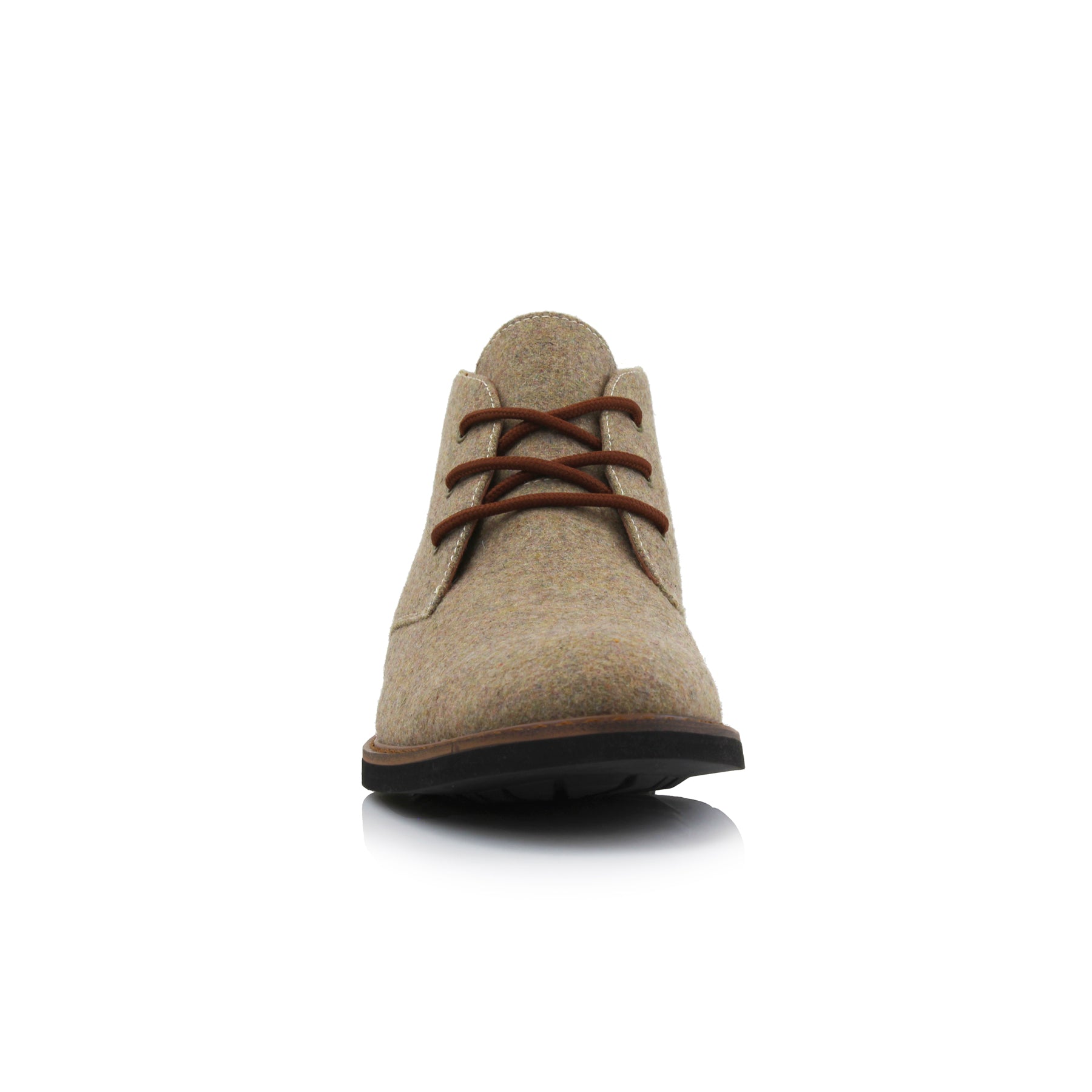 Woolen Chukka Boots | Pablo by Ferro Aldo | Conal Footwear | Front Angle View