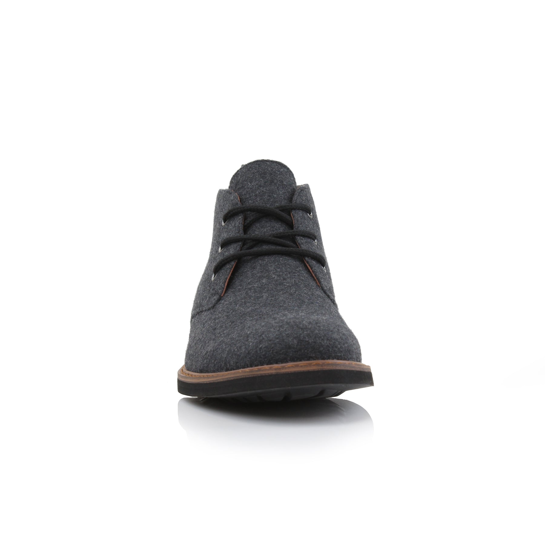 Woolen Chukka Boots | Pablo by Ferro Aldo | Conal Footwear | Front Angle View