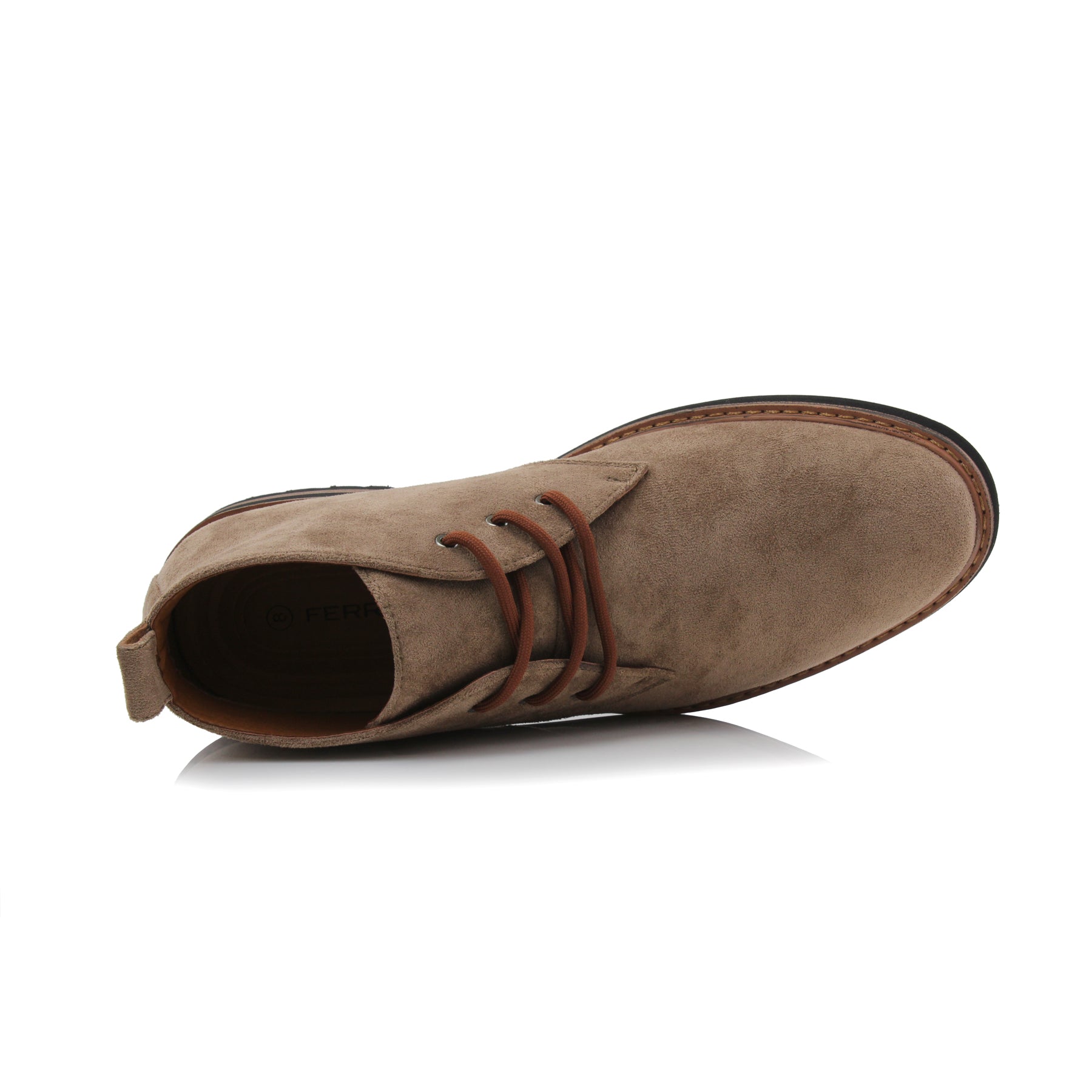 Suede Chukka Boots | Pablo by Ferro Aldo | Conal Footwear | Top-Down Angle View