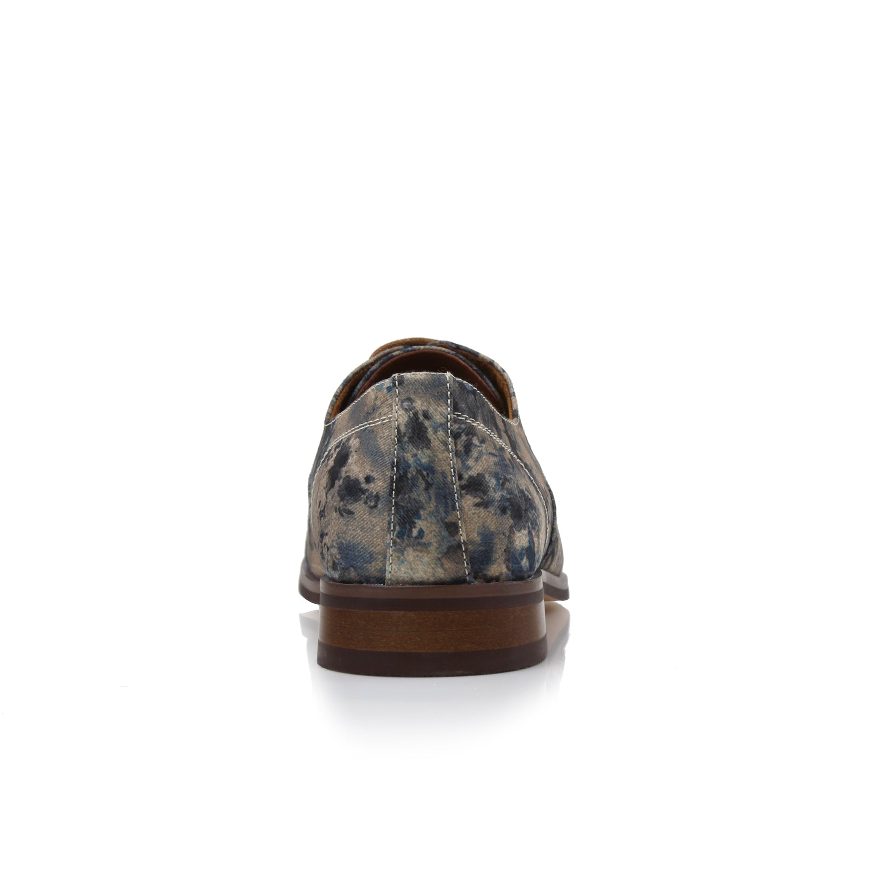 Floral Derby Shoes | Paco by Polar Fox | Conal Footwear | Back Angle View