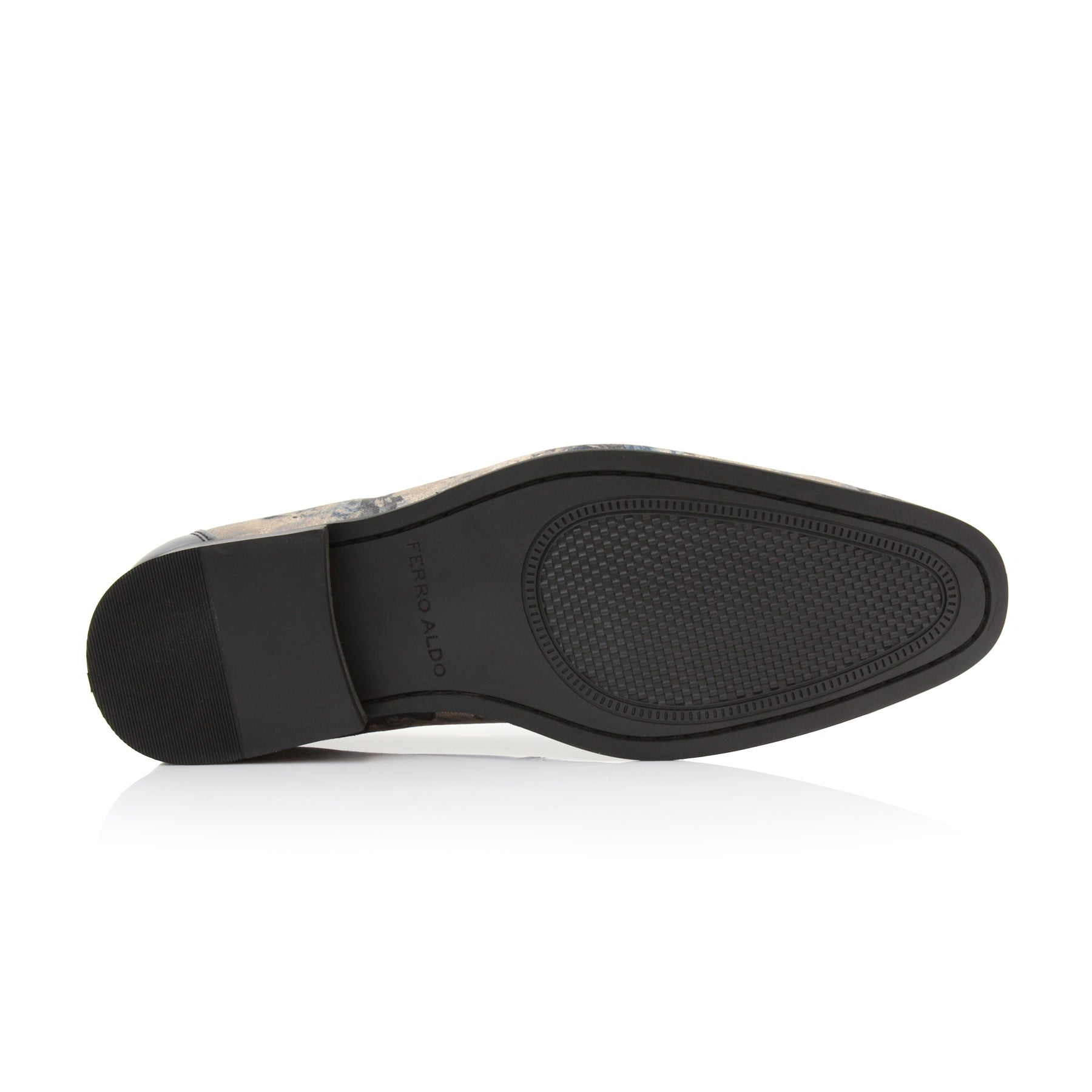 Floral Loafers | Sidney by Ferro Aldo | Conal Footwear | Bottom Sole Angle View