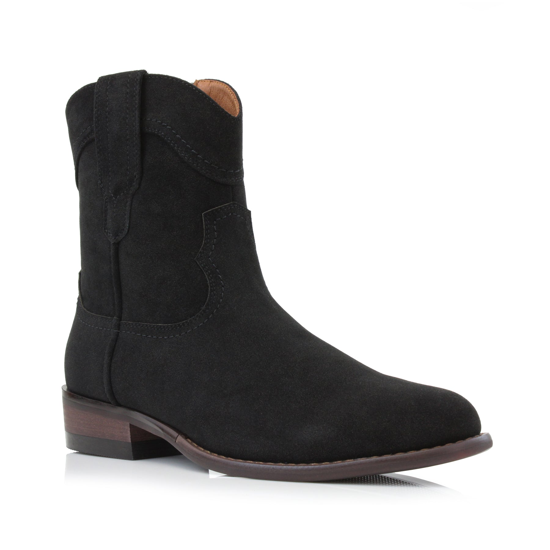 Men's Suede Western Boots | Austin by Ferro Aldo | Conal Footwear | Main Angle View