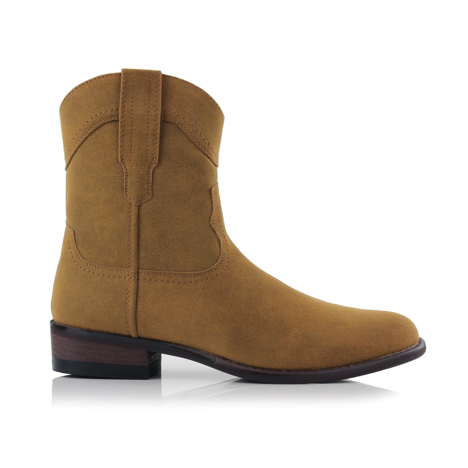 Men's Suede Western Boots | Austin by Ferro Aldo | Conal Footwear | Outer Side Angle View