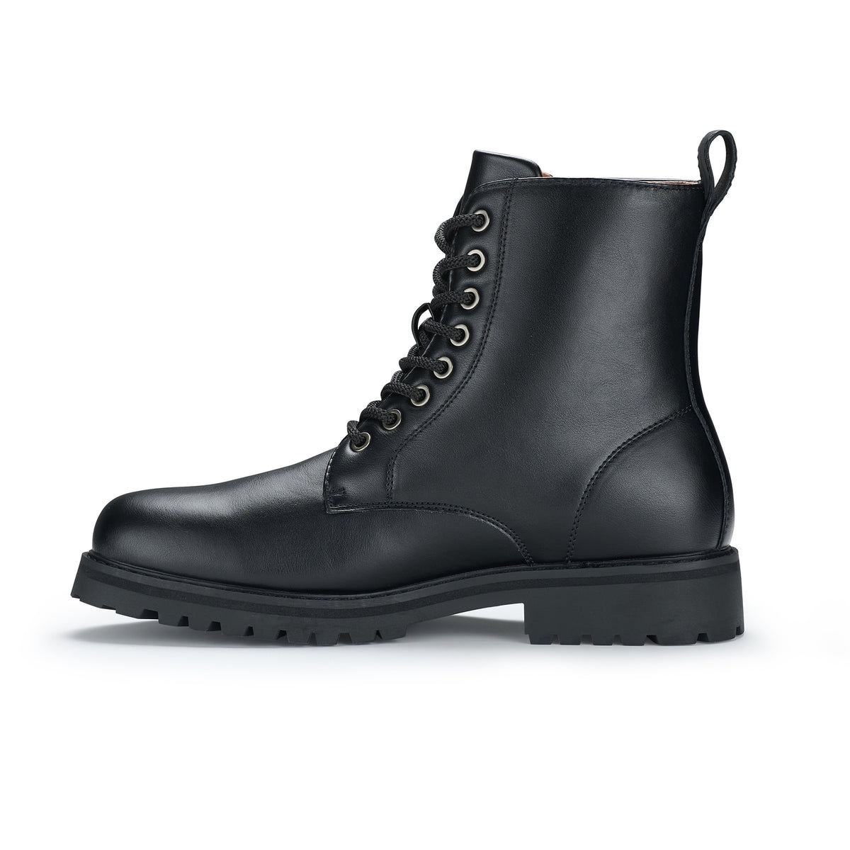 Men's Lace-Up Combat Boots | Axel by Polar Fox | Conal Footwear | Inner Side Angle View
