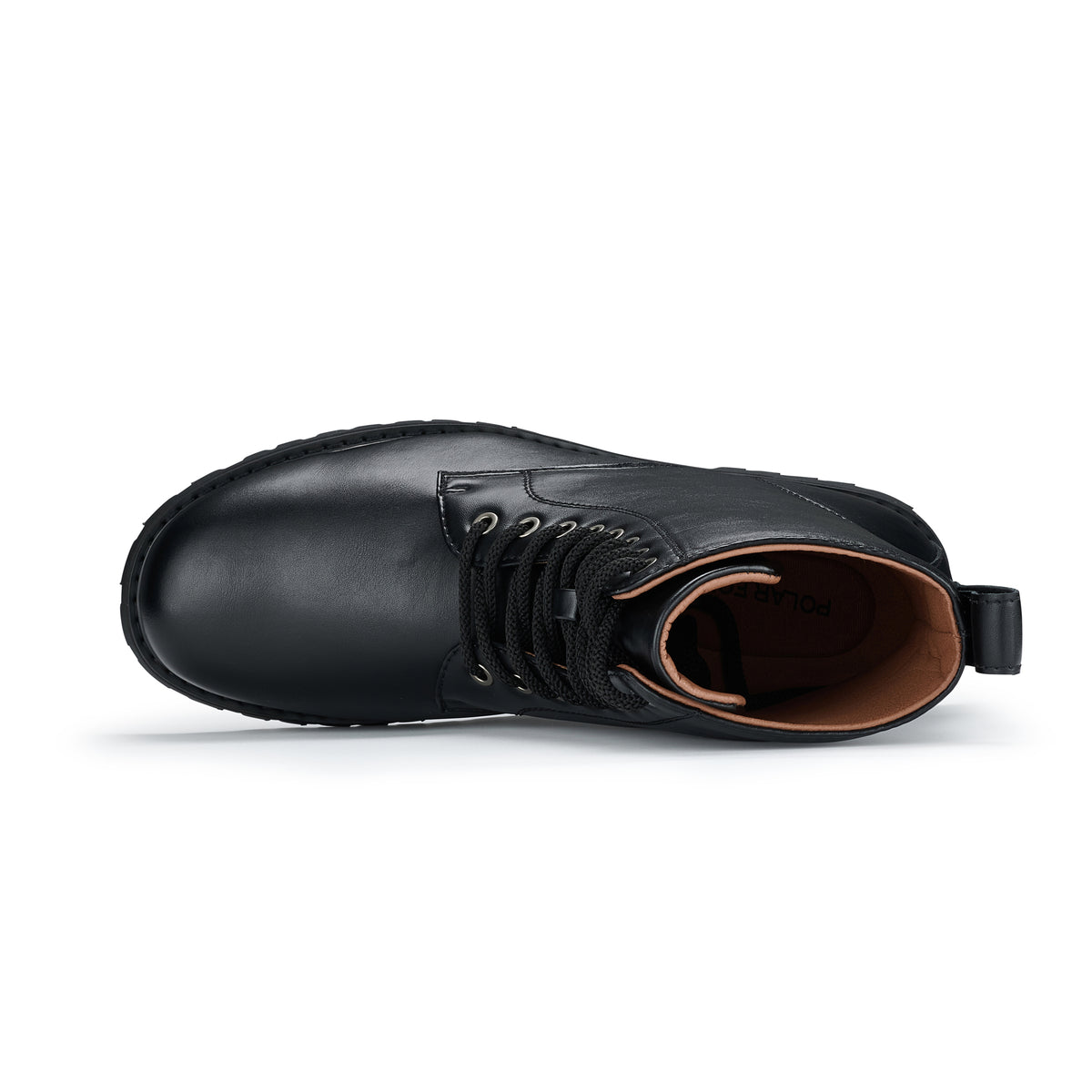 Men's Lace-Up Combat Boots | Axel by Polar Fox | Conal Footwear | Top-Down Angle View