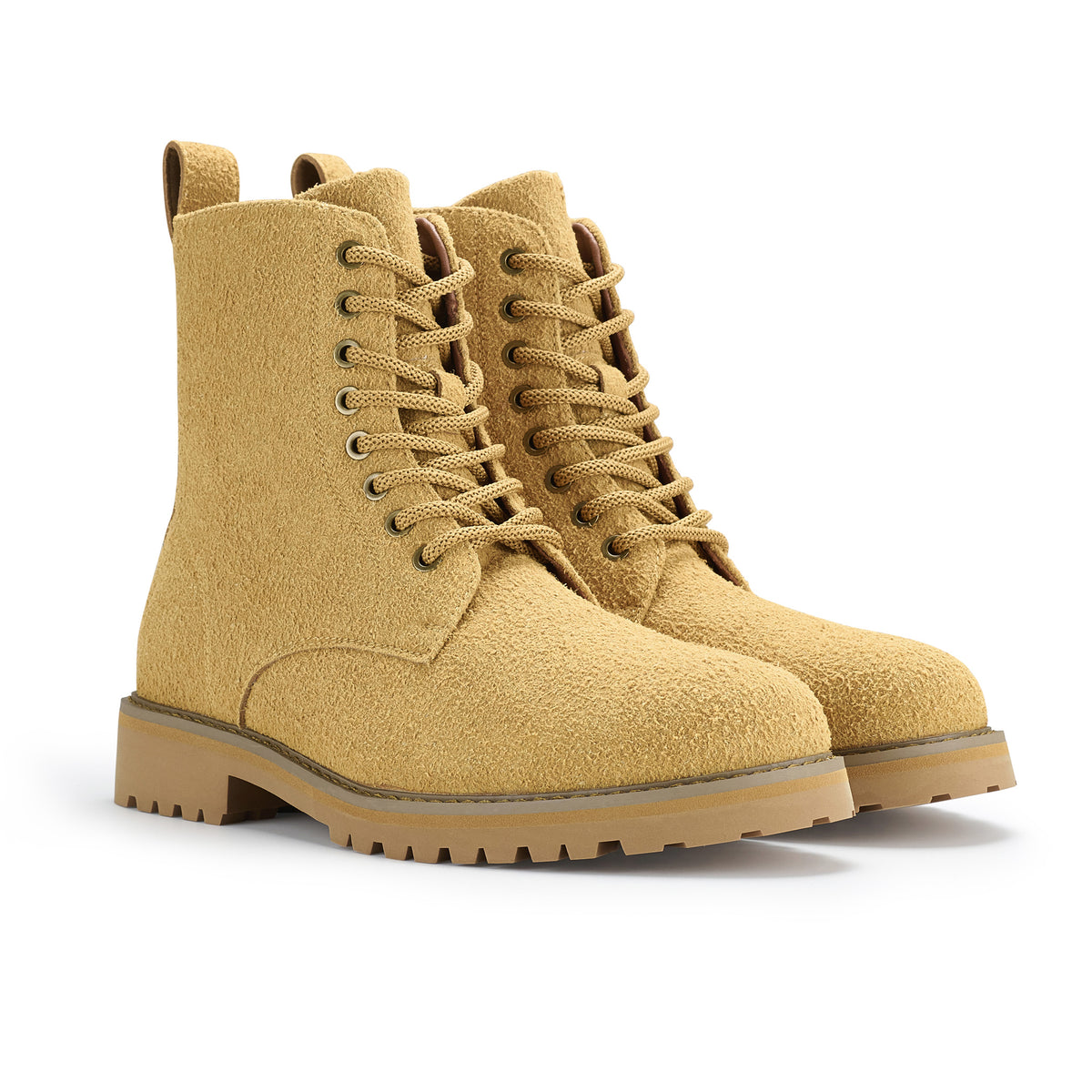 Men's Lace-Up Combat Boots | Axel by Polar Fox | Conal Footwear | Paired Angle View