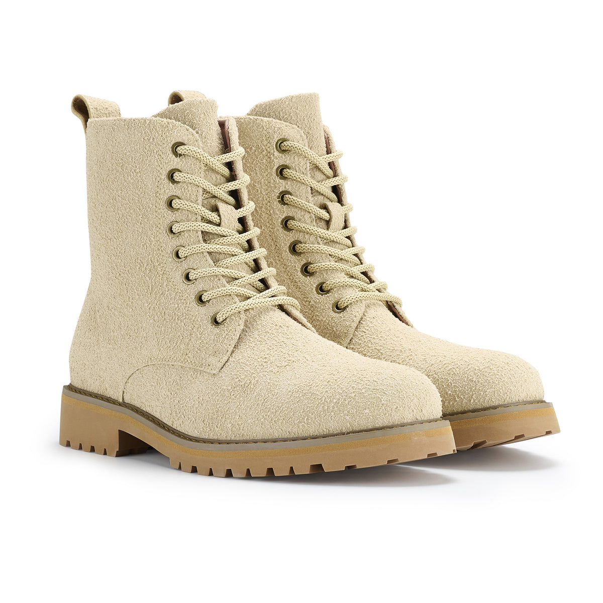 Men's Lace-Up Combat Boots | Axel by Polar Fox | Conal Footwear | Paired Angle View