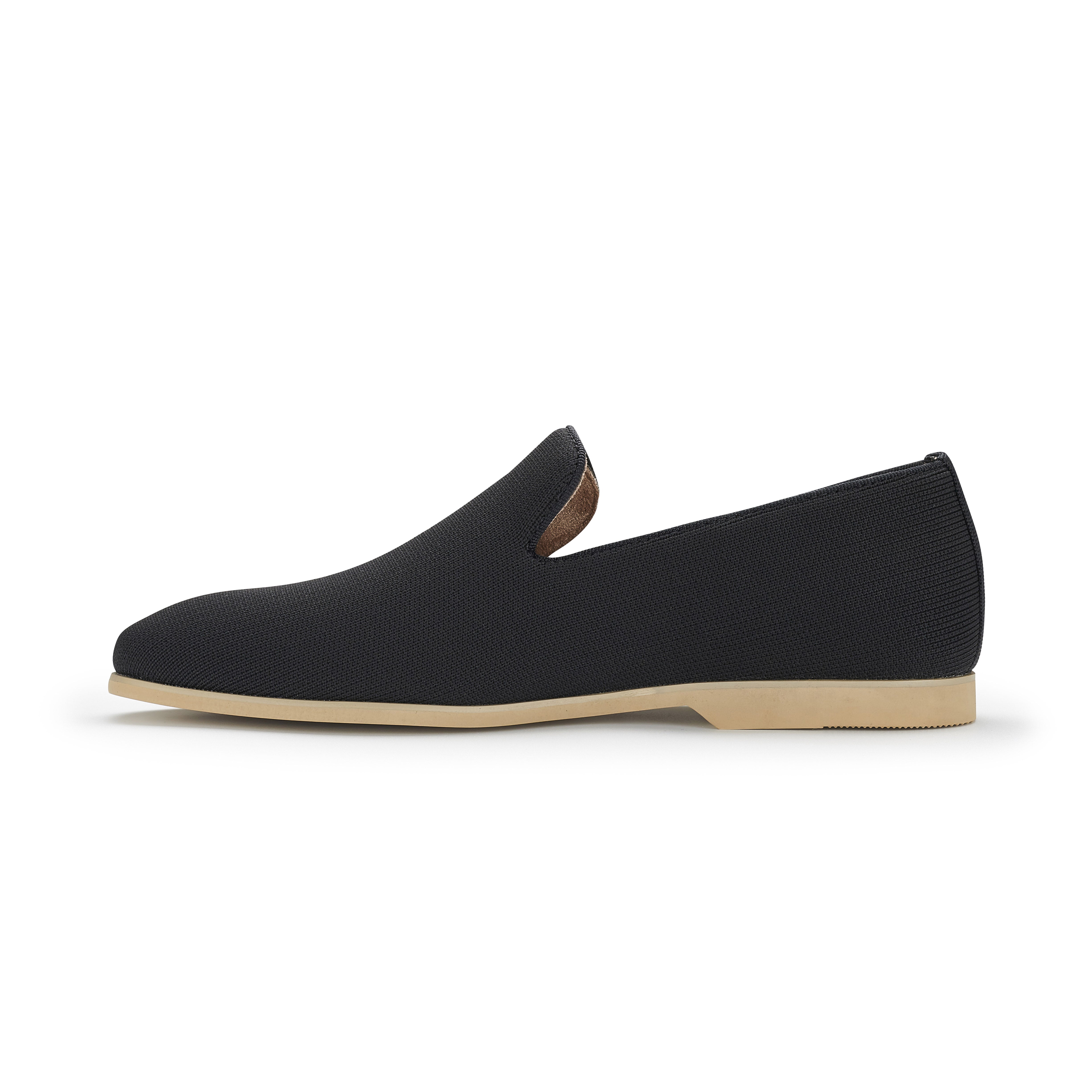 Men's Canvas Wholecut Loafers | Cairo by Ferro Aldo | Conal Footwear | Inner Side Angle View