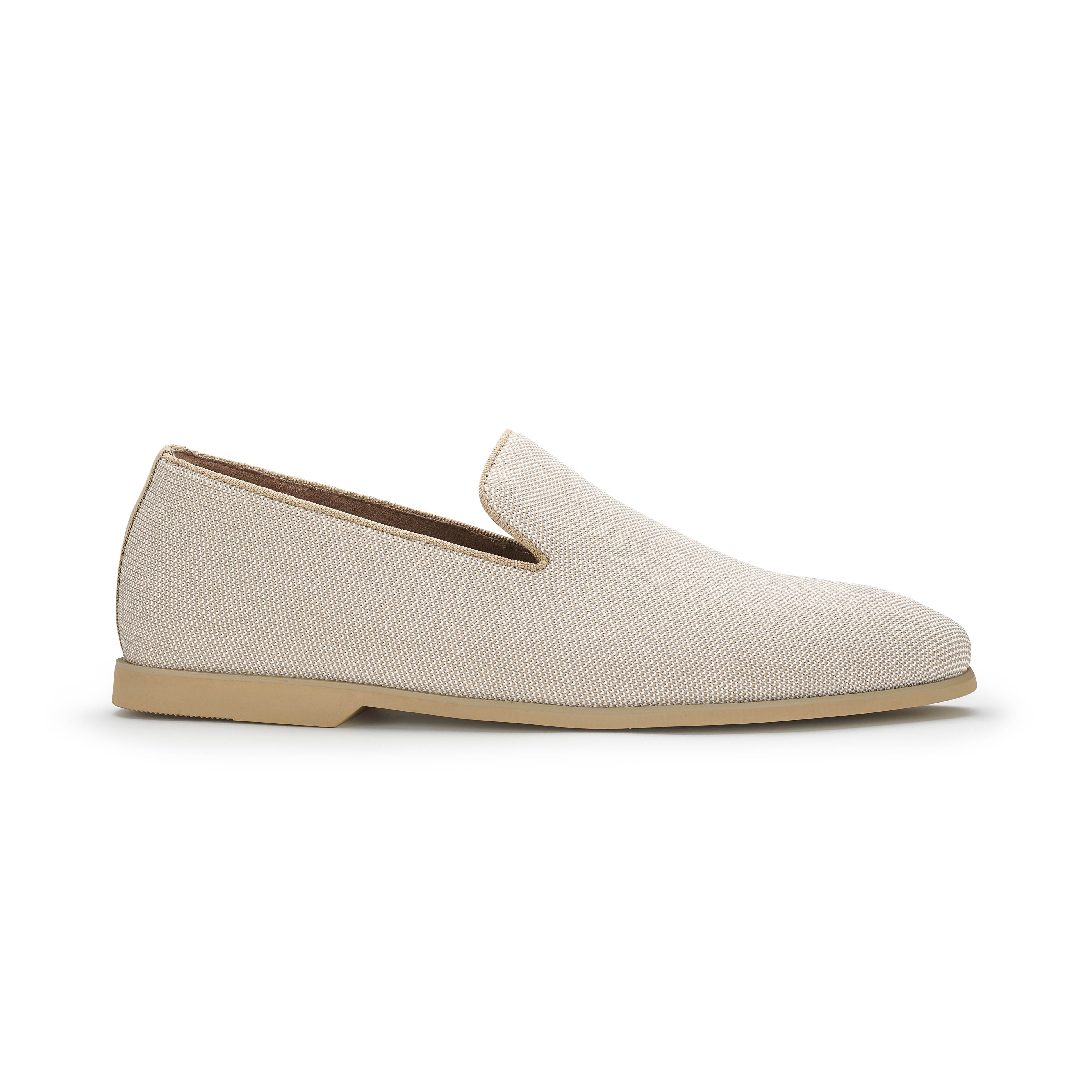 Men's Canvas Wholecut Loafers | Cairo by Ferro Aldo | Conal Footwear | Outer Side Angle View