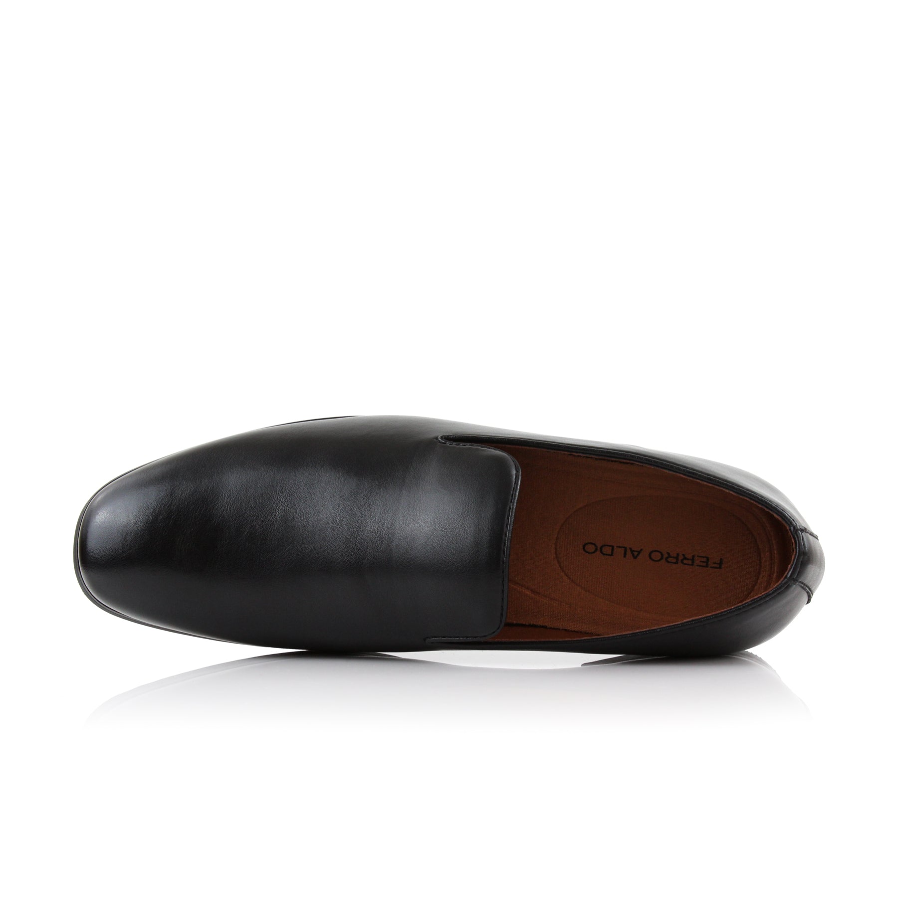 Wholecut Loafers | Clyde by Ferro Aldo | Conal Footwear | Top-Down Angle View