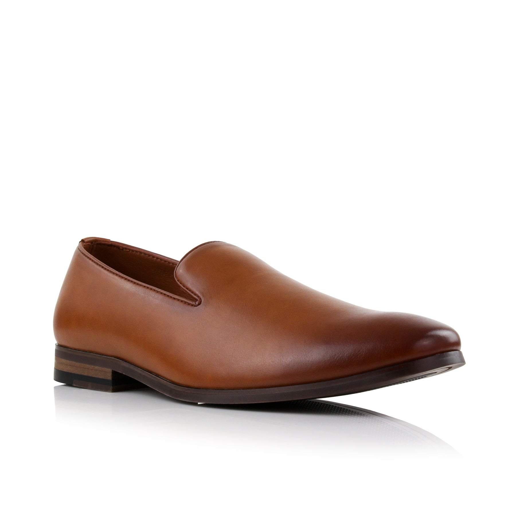 Burnished Wholecut Loafers | Clyde by Ferro Aldo | Conal Footwear | Main Angle View