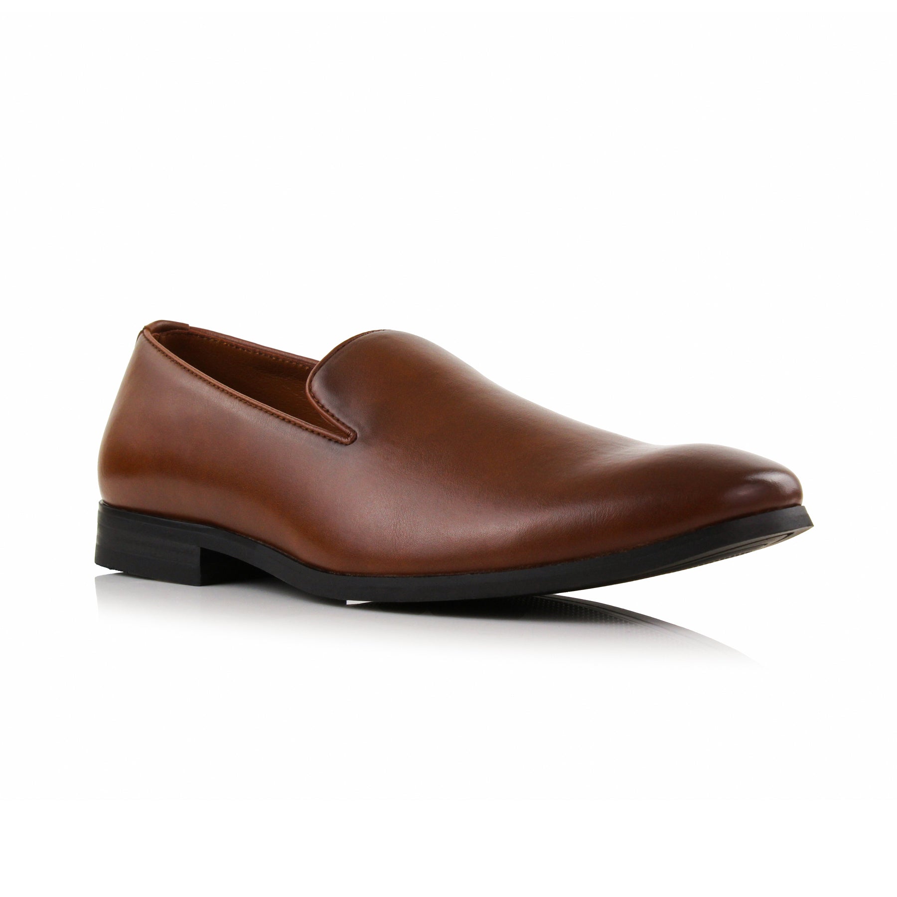 Burnished Wholecut Loafers | Clyde by Ferro Aldo | Conal Footwear | Main Angle View