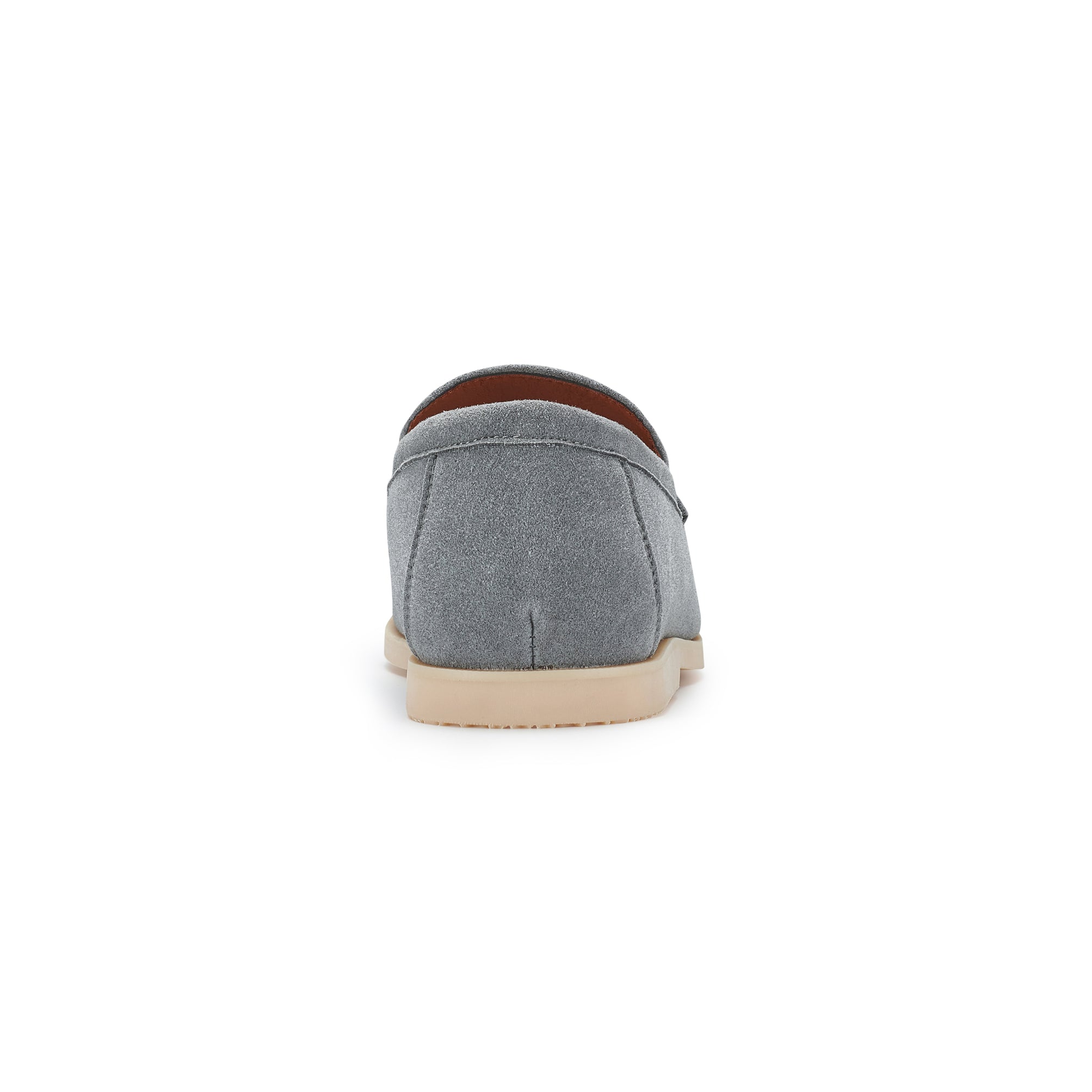 Men's Suede Moc-Toe Loafers | Daciel by Ferro Aldo | Conal Footwear | Back Angle View