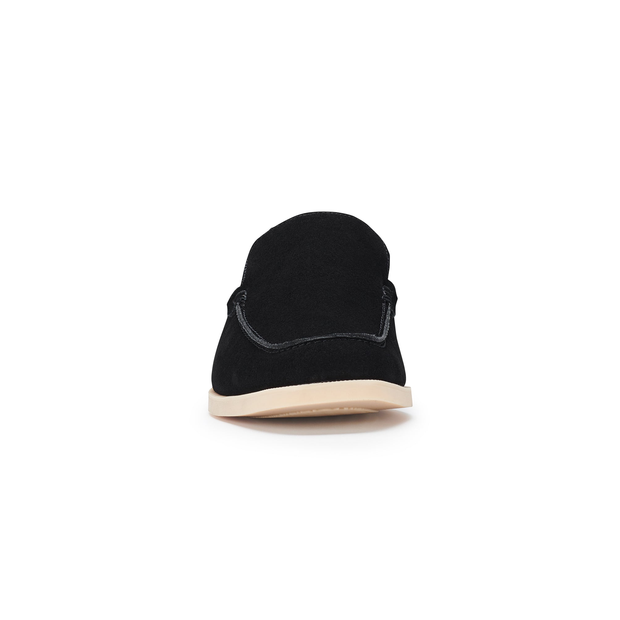 Men's Suede Moc-Toe Loafers | Daciel by Ferro Aldo | Conal Footwear | Front Angle View