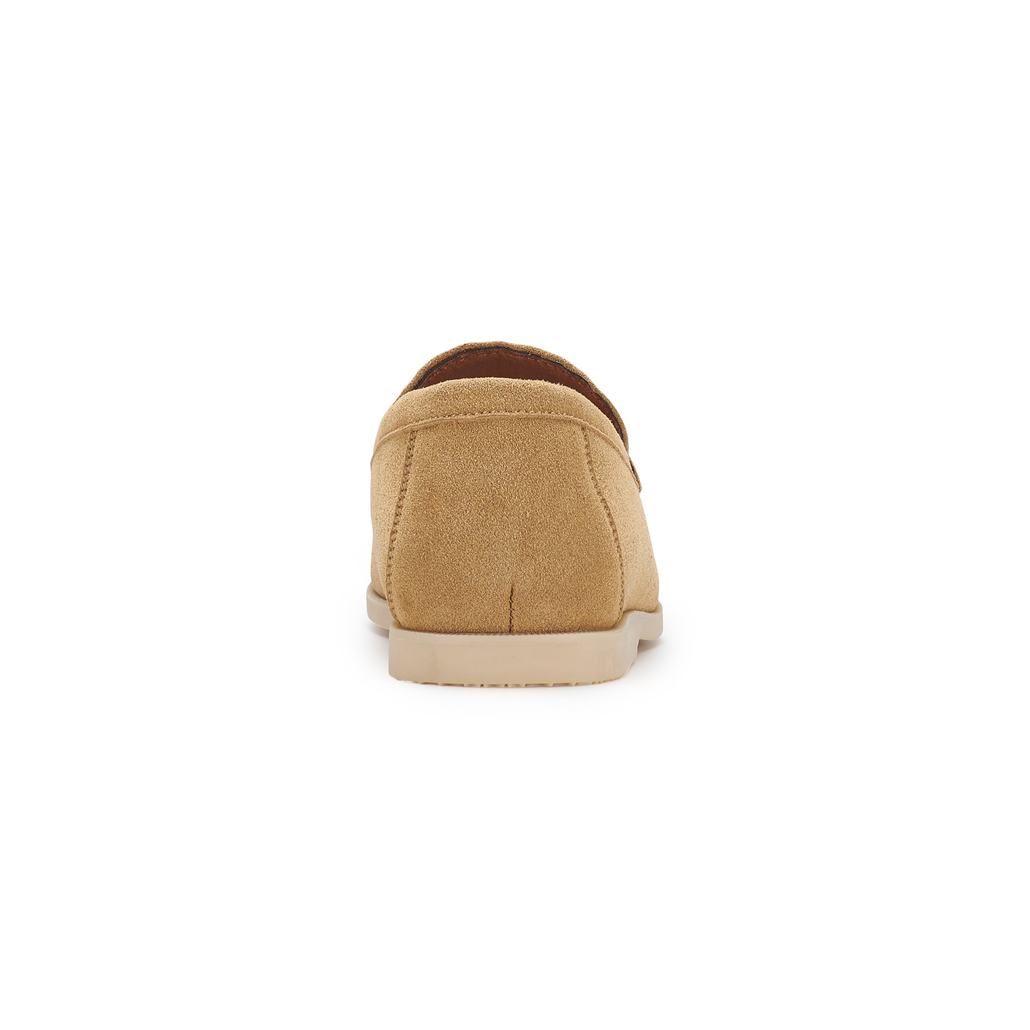Men's Suede Moc-Toe Loafers | Daciel by Ferro Aldo | Conal Footwear | Back Angle View