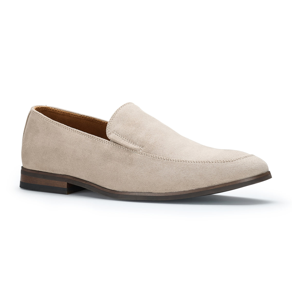 Minimalistic Synthetic Suede Loafers | Dale by Ferro Aldo | Conal Footwear | Main Angle View