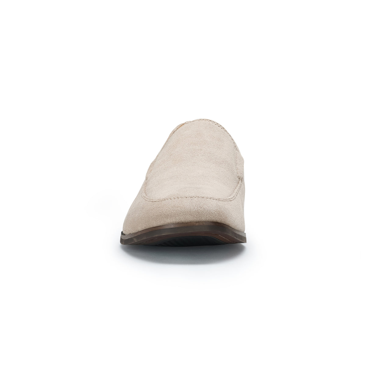 Minimalistic Synthetic Suede Loafers | Dale by Ferro Aldo | Conal Footwear | Front Angle View