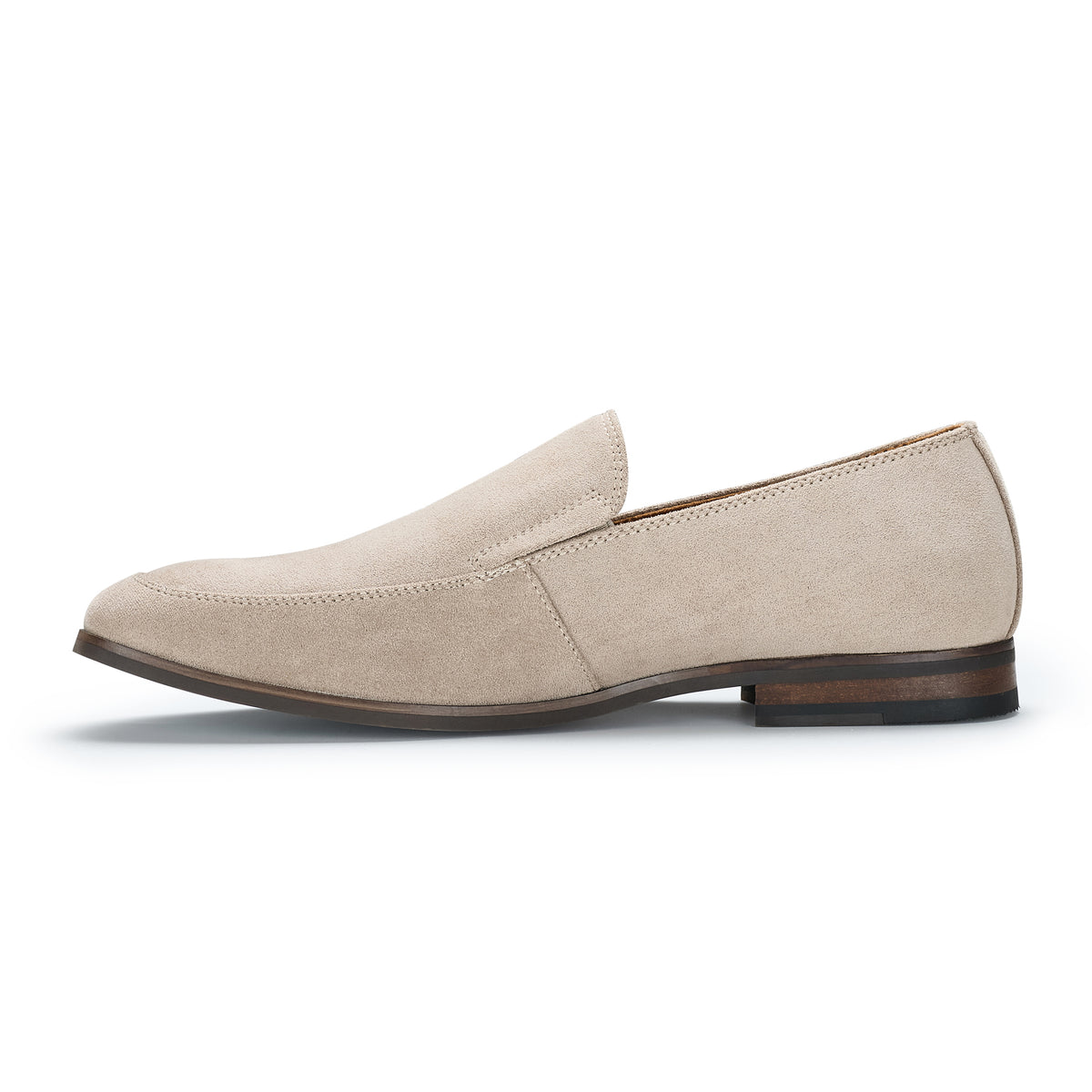 Minimalistic Synthetic Suede Loafers | Dale by Ferro Aldo | Conal Footwear | Inner Side Angle View