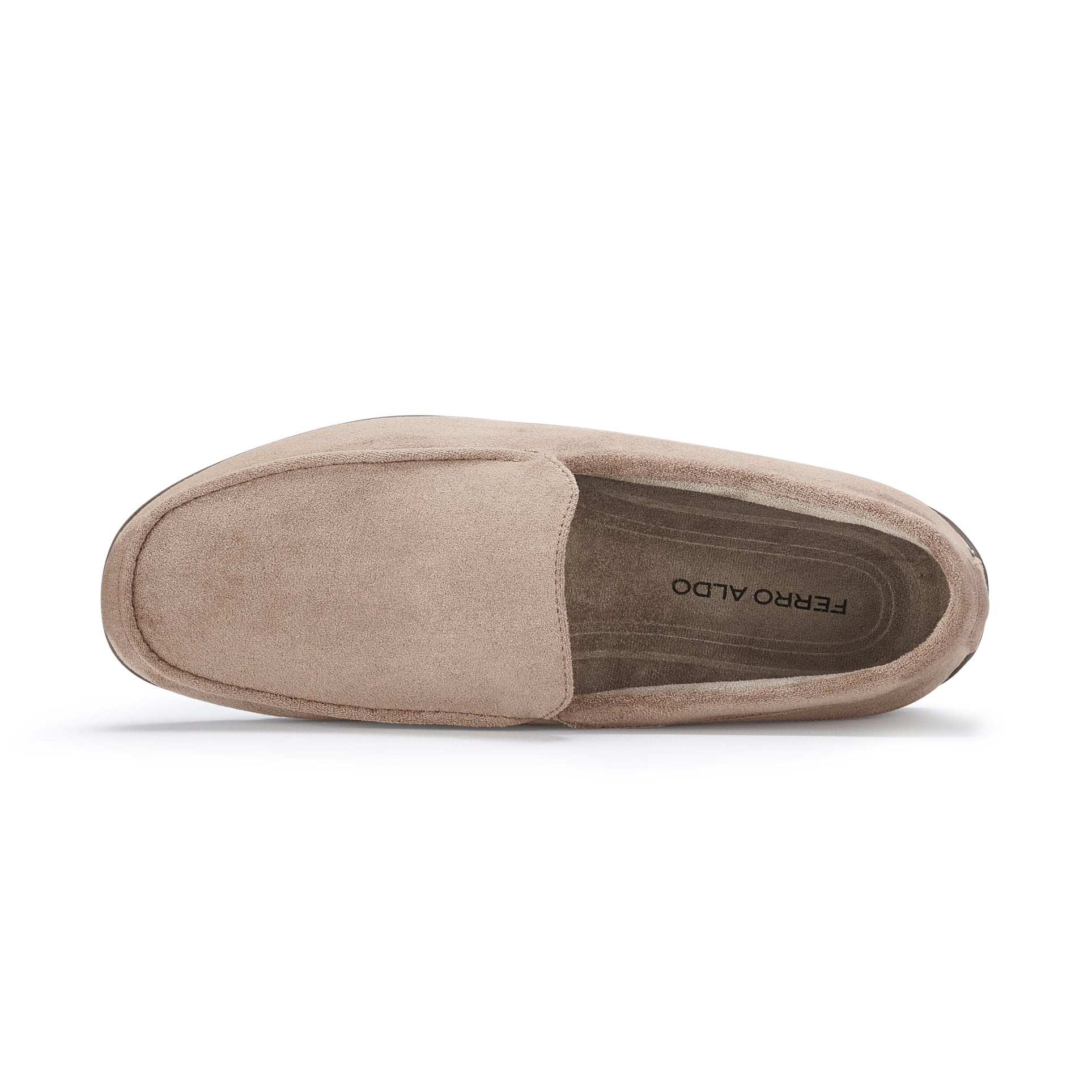 Men's Minimalist Slip-on Venetian Moccasin Loafers | Danilo by Ferro Aldo | Conal Footwear | Top-Down Angle View