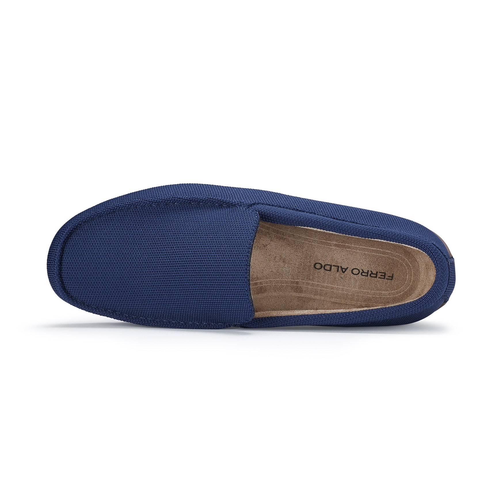 Men's Minimalist Slip-on Venetian Moccasin Loafers | Danilo by Ferro Aldo | Conal Footwear | Top-Down Angle View