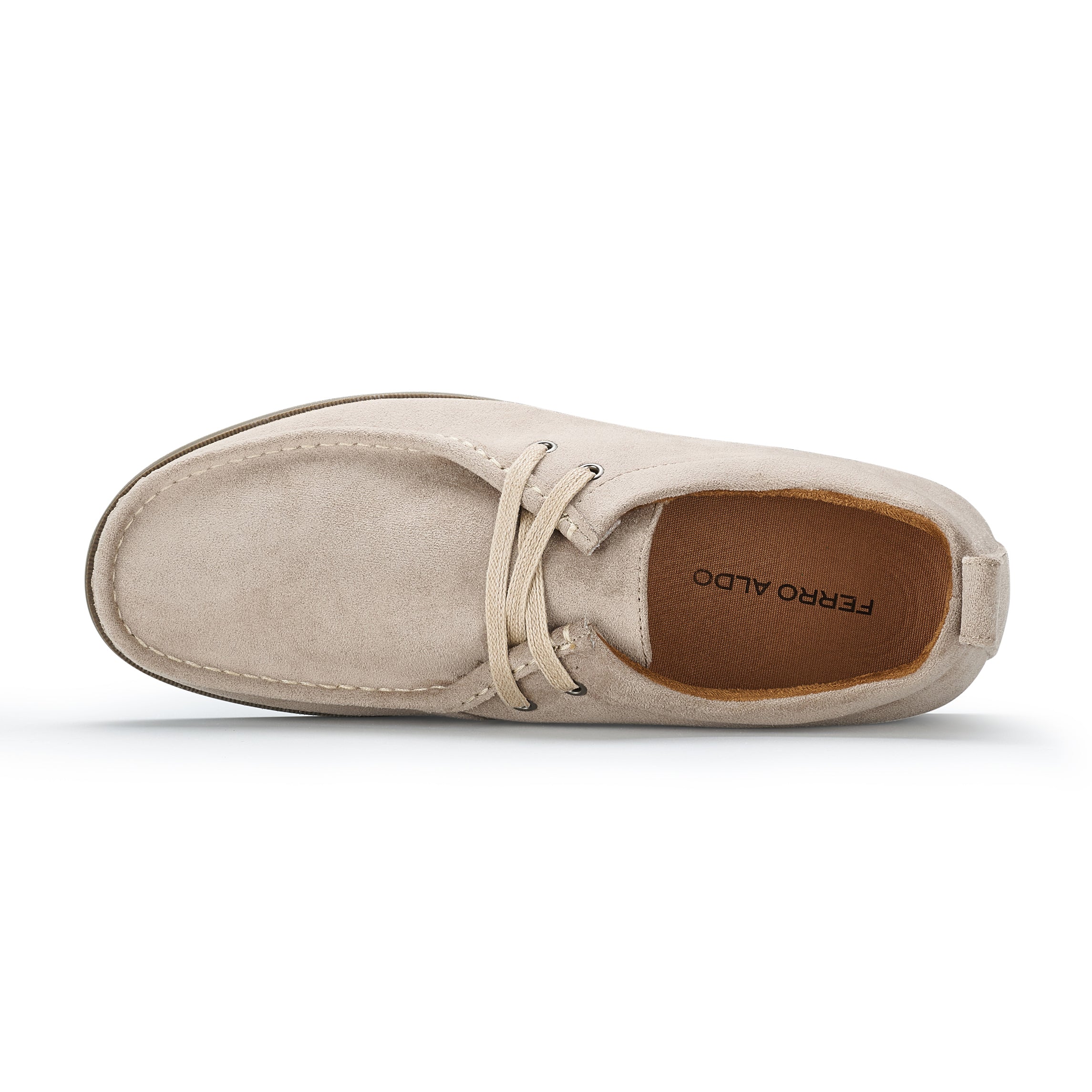 Men's Casual Moc-Toe Vegan Loafer | Dareon by Ferro Aldo | Conal Footwear | Top-Down Angle View