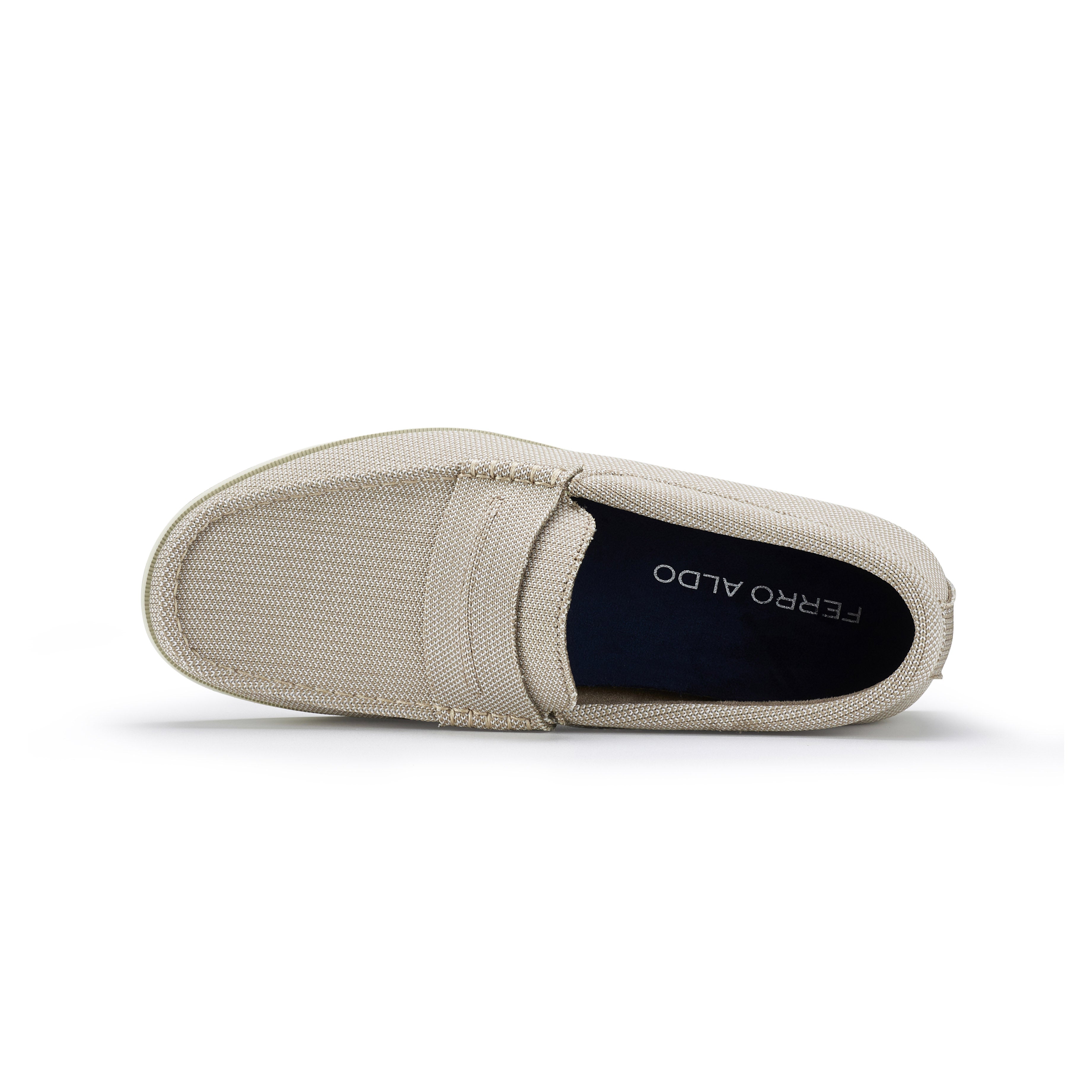 Moc Toe Lightweight Loafers | Dario by Ferro Aldo | Conal Footwear | Top-Down Angle View