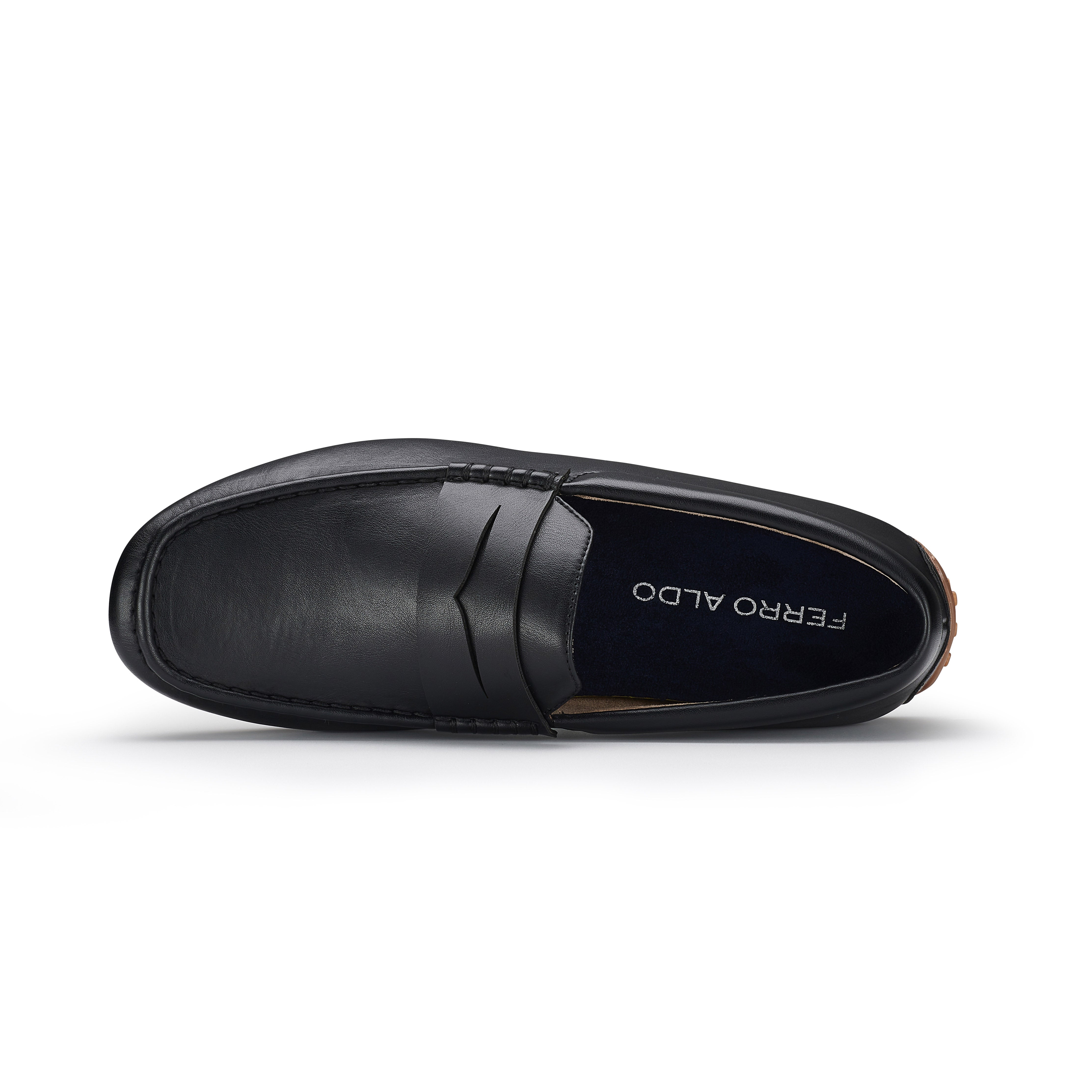 Moc Toe Driver Loafers | Dave by Ferro Aldo | Conal Footwear | Top-Down Angle View