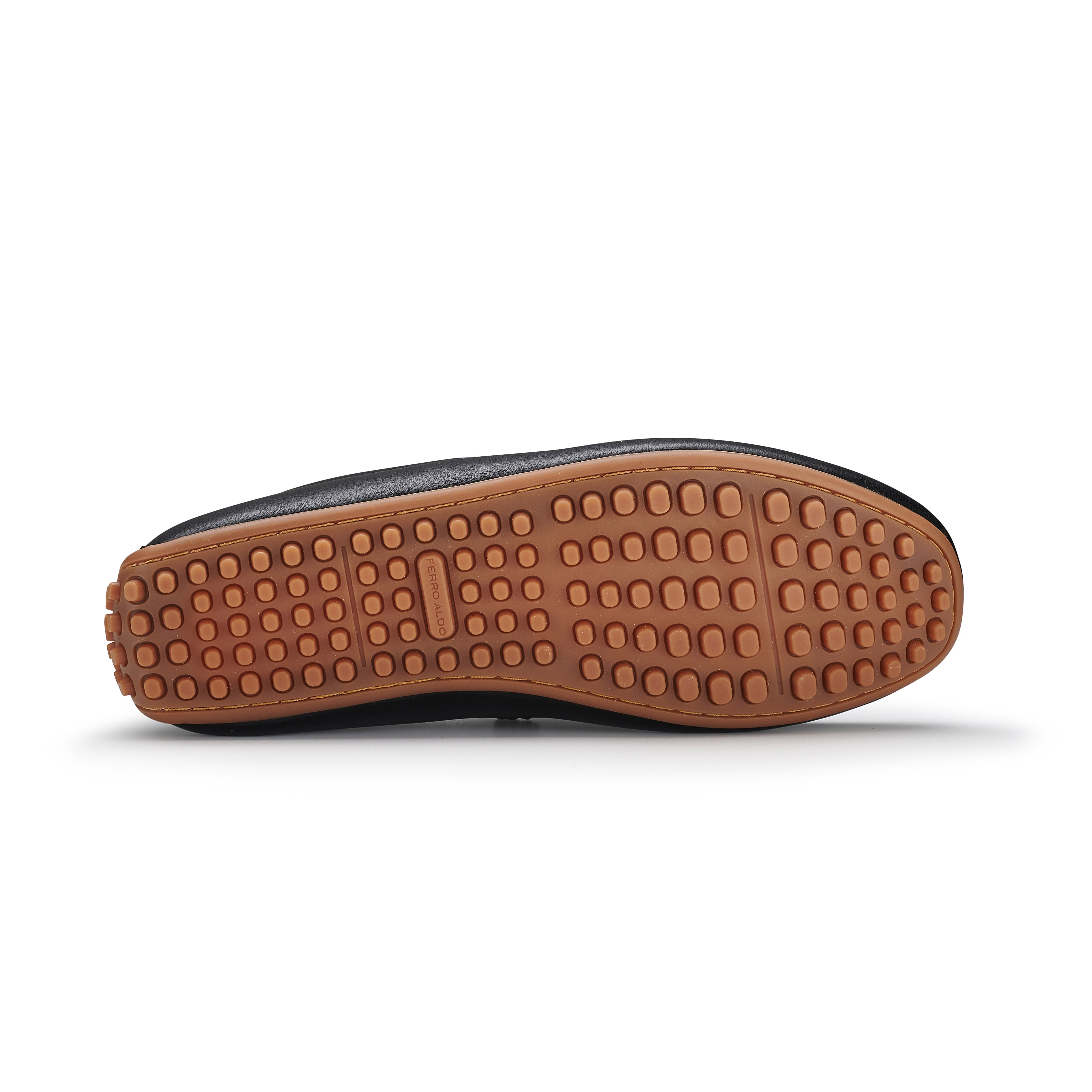 Moc Toe Driver Loafers | Dave by Ferro Aldo | Conal Footwear | Bottom Sole Angle View