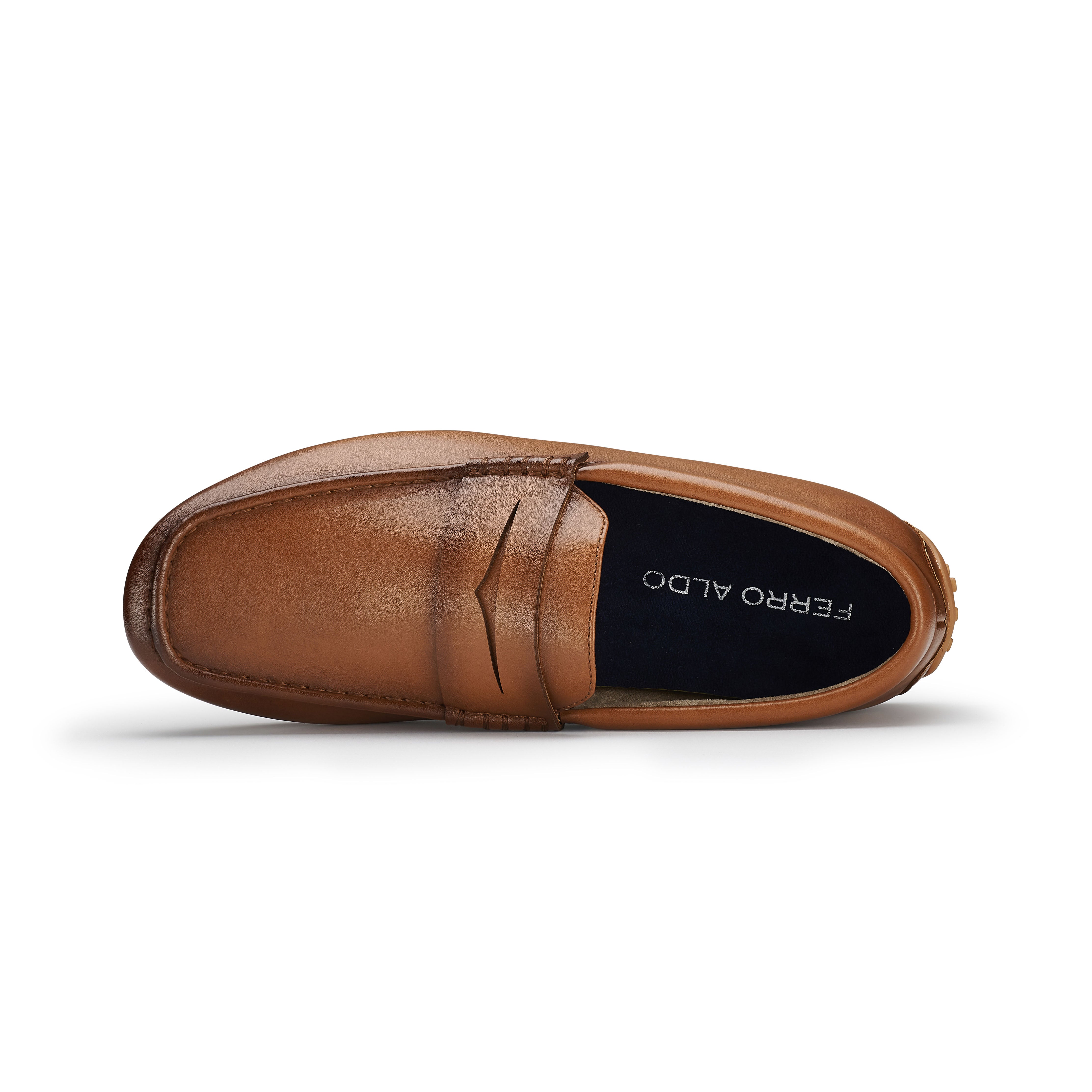 Moc Toe Driver Loafers | Dave by Ferro Aldo | Conal Footwear | Top-Down Angle View