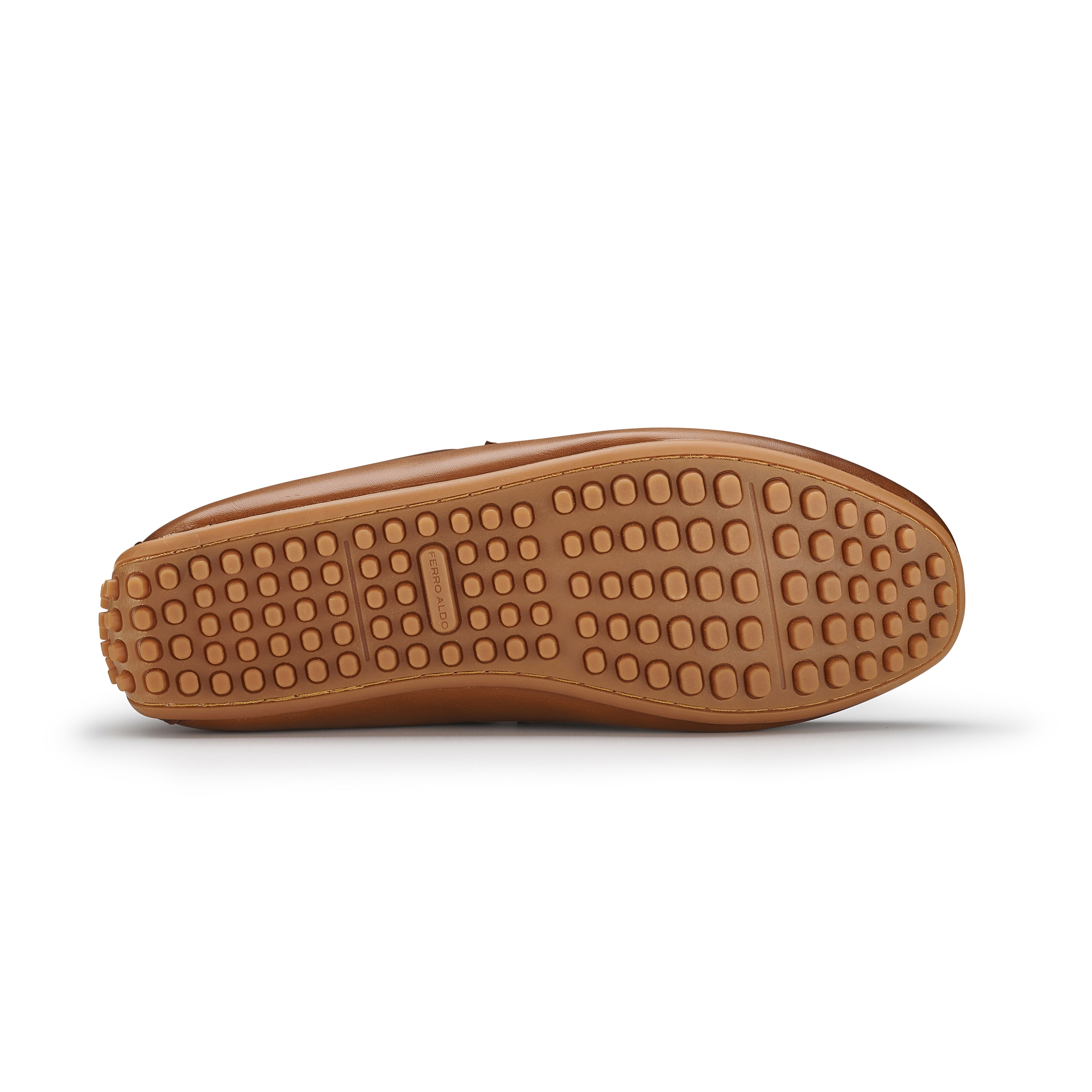 Moc Toe Driver Loafers | Dave by Ferro Aldo | Conal Footwear | Bottom Sole Angle View