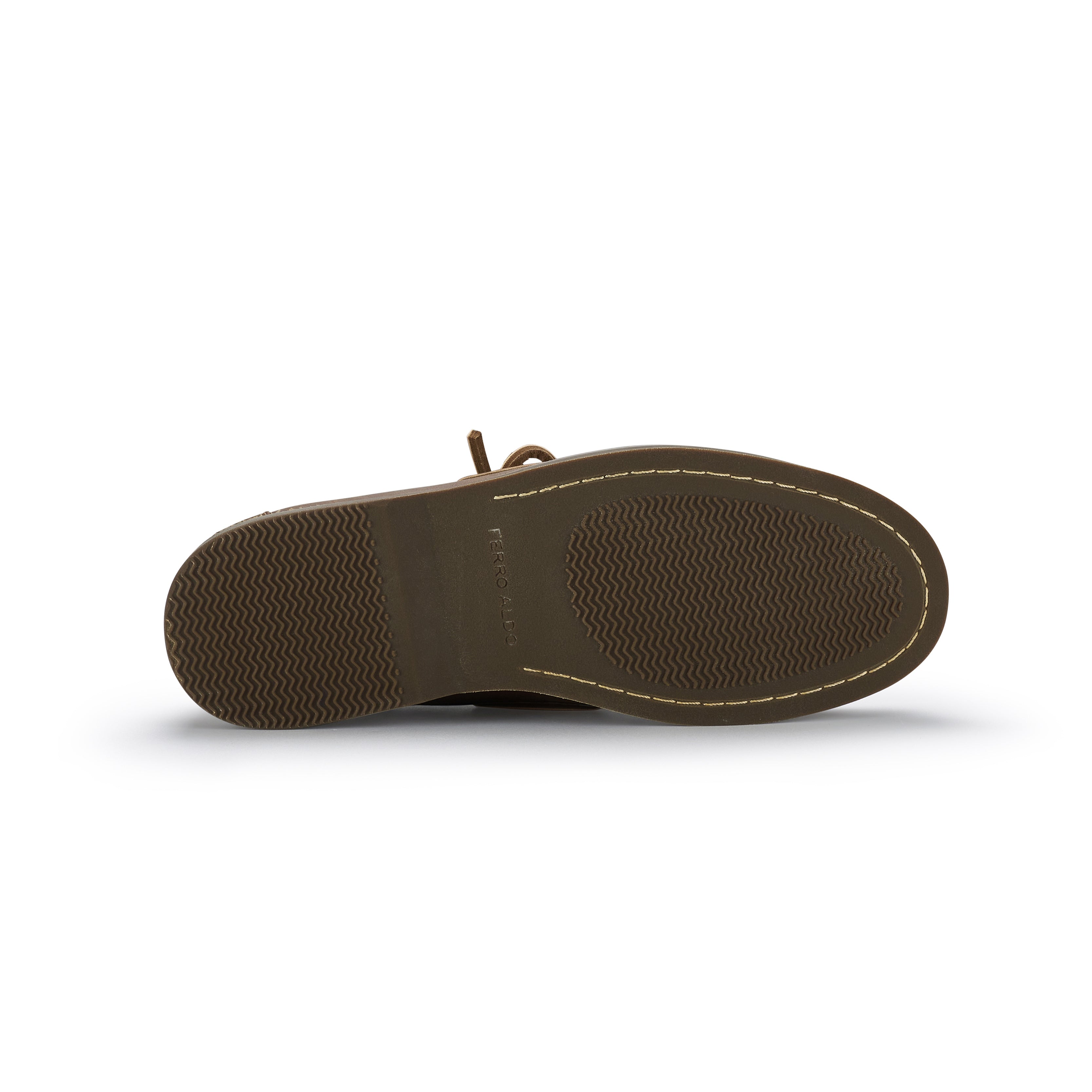 Moc Toe Boat Shoes Loafers | Daven by Ferro Aldo | Conal Footwear | Bottom Sole Angle View