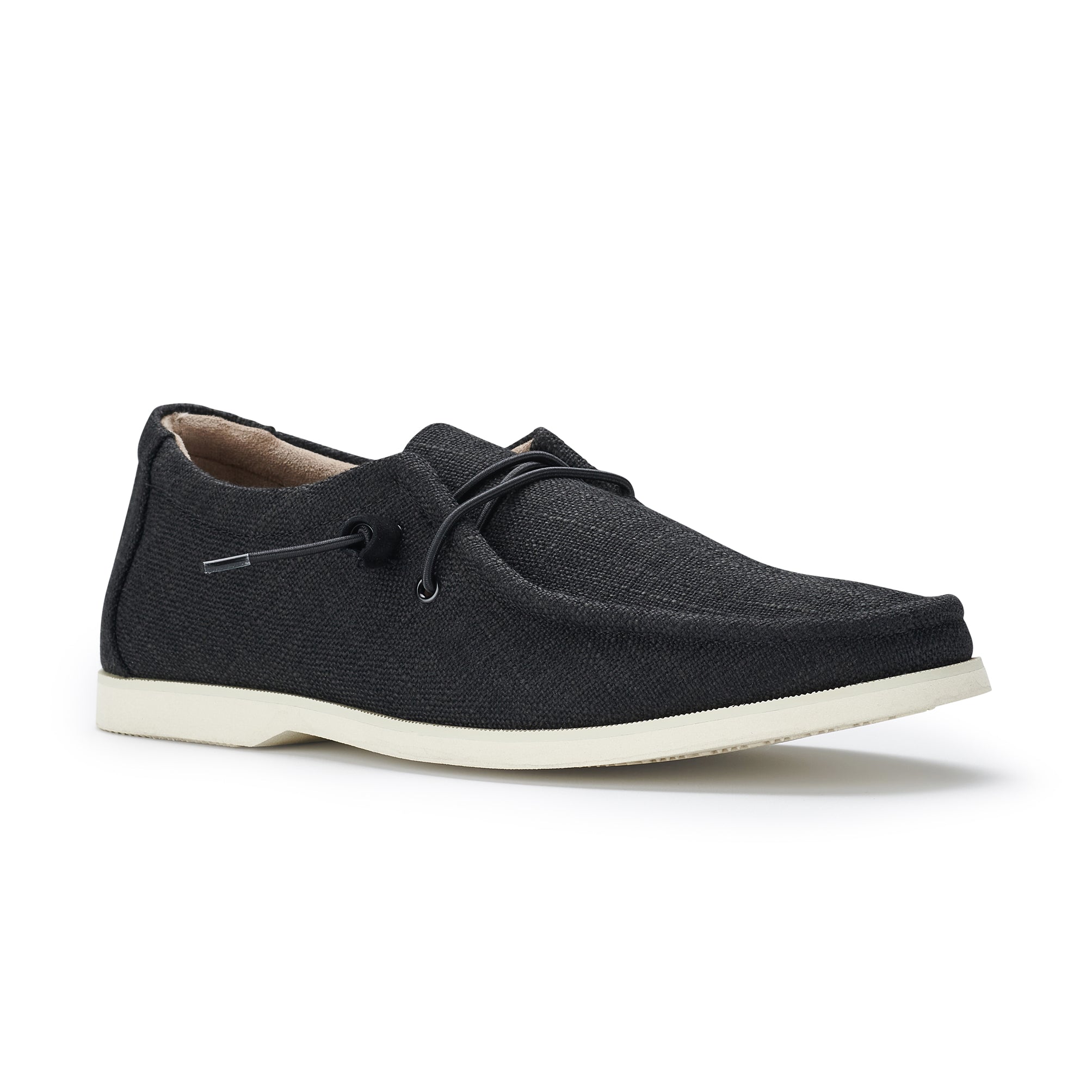 Men's Lightweight Canvas Boat Shoes | Daviel by Ferro Aldo | Conal Footwear | Main Angle View