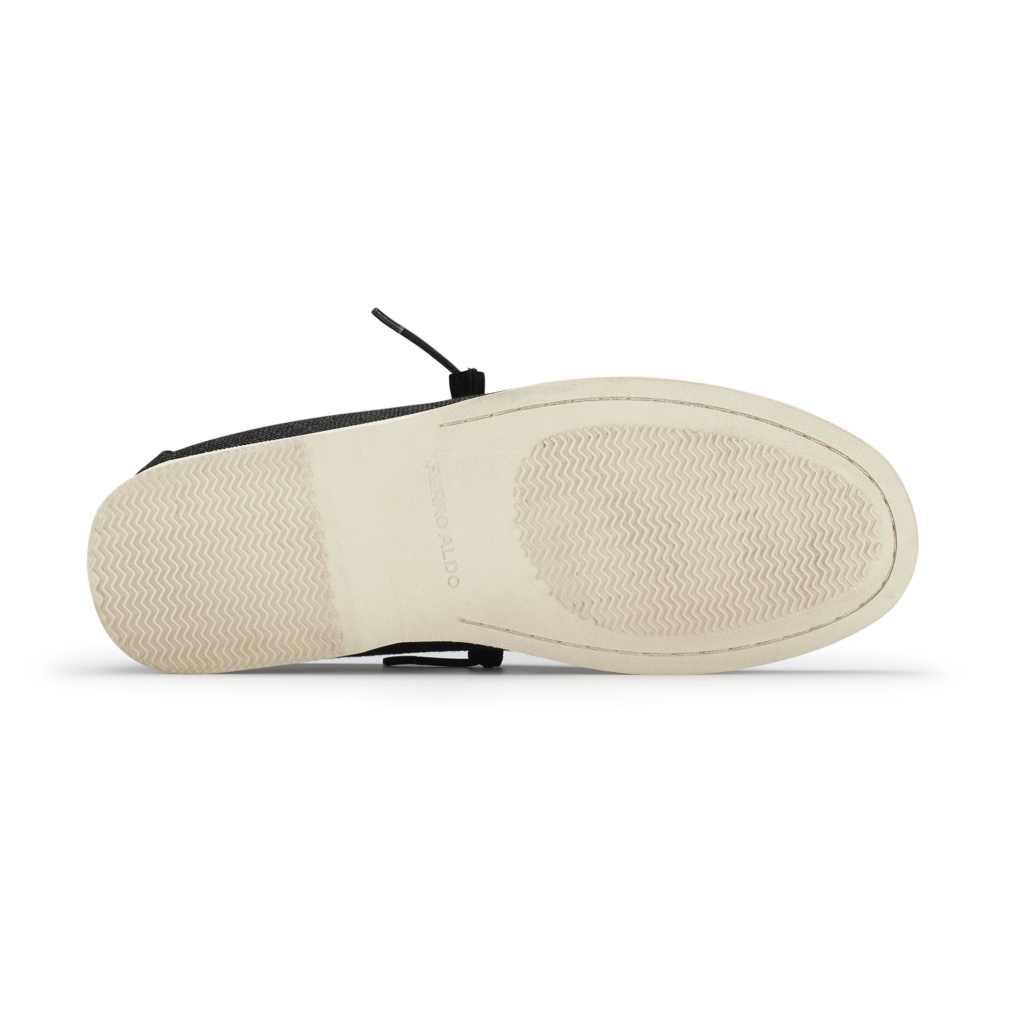 Men's Lightweight Canvas Boat Shoes | Daviel by Ferro Aldo | Conal Footwear | Bottom Angle View