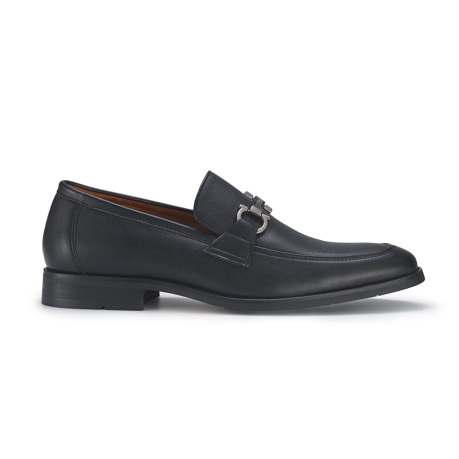 Metal Buckle Loafers | Daxon by Ferro Aldo | Conal Footwear | Outer Side Angle View