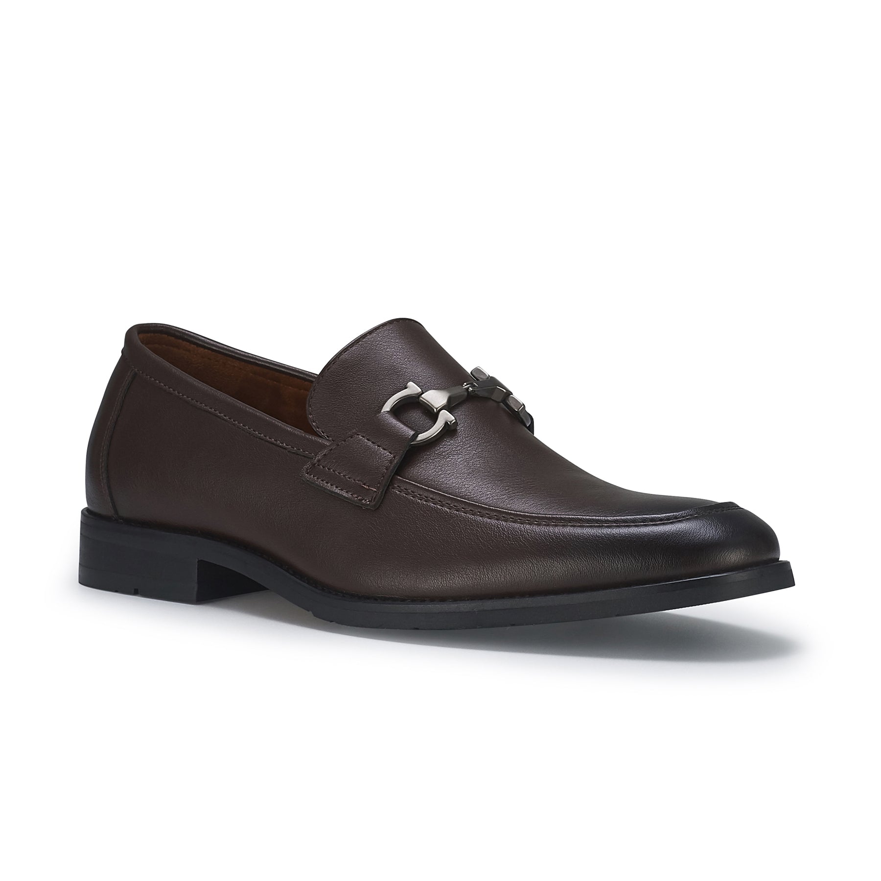 Metal Buckle Loafers | Daxon by Ferro Aldo | Conal Footwear | Main Angle View