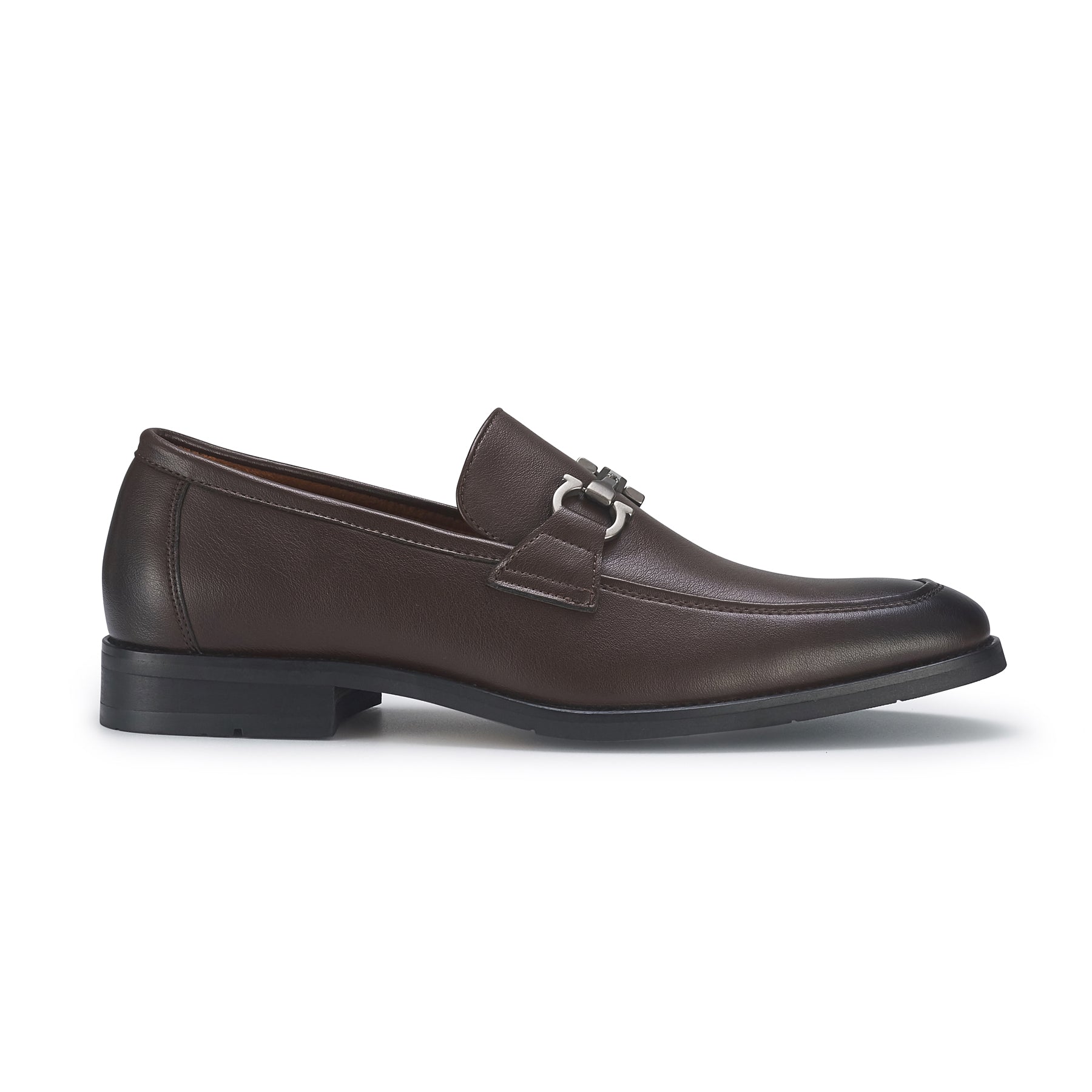Metal Buckle Loafers | Daxon by Ferro Aldo | Conal Footwear | Outer Side Angle View