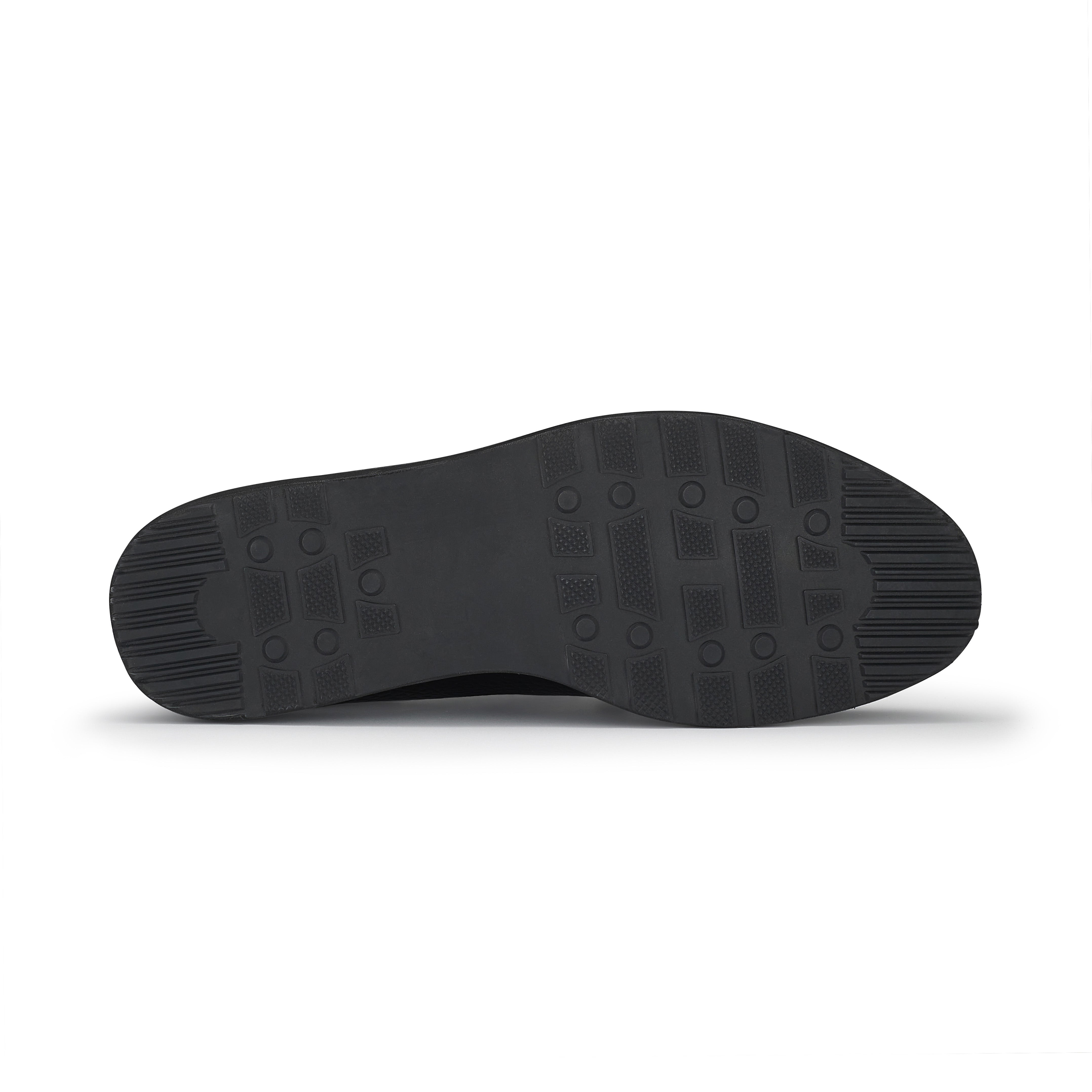 Men's Moc-Toe Penny Loafers with Tassels Accent | Delbert by Ferro Aldo | Conal Footwear | Bottom Sole Angle View