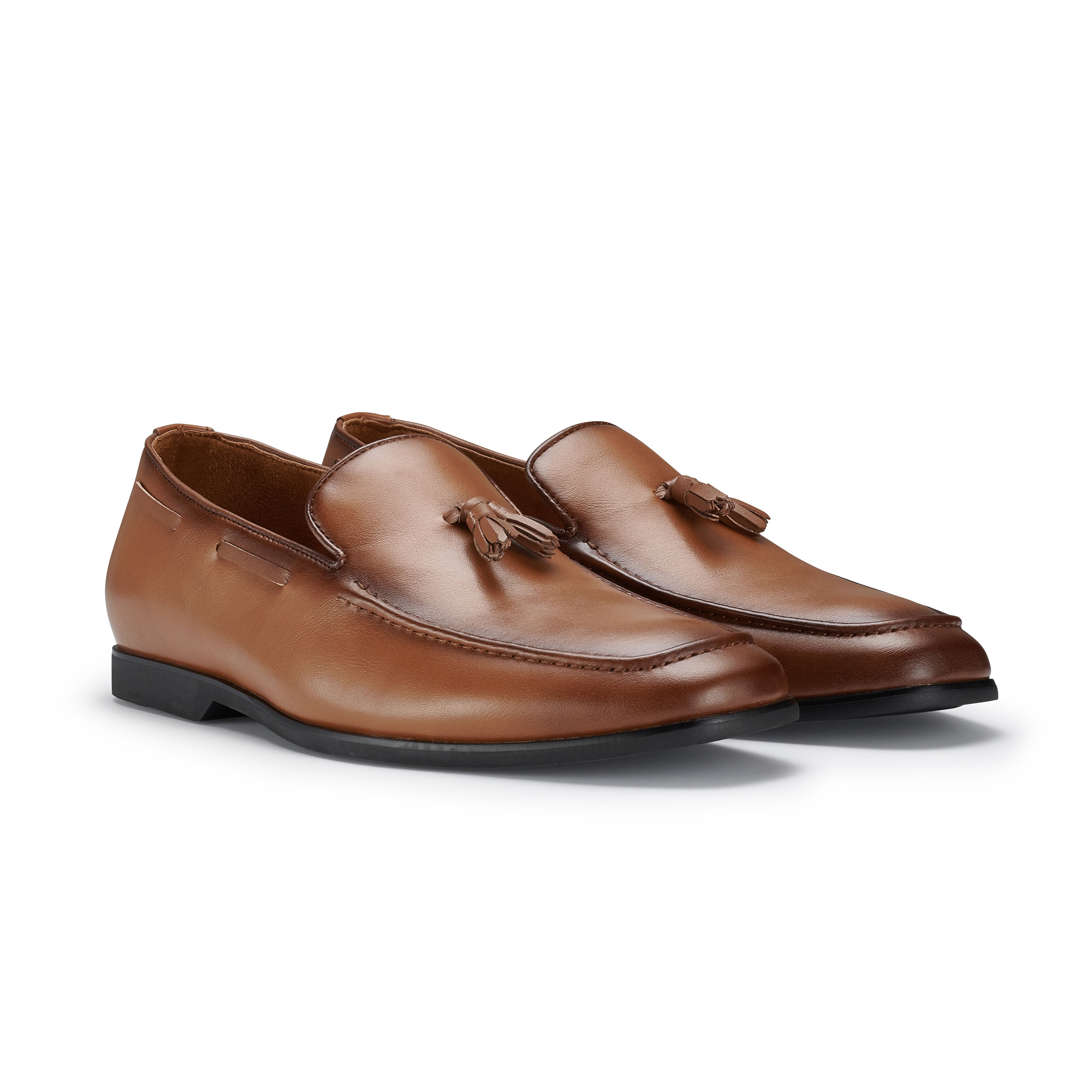 Men's Loafers with Tassels Accent | Denzel by Ferro Aldo | Conal Footwear | Paired Angle View