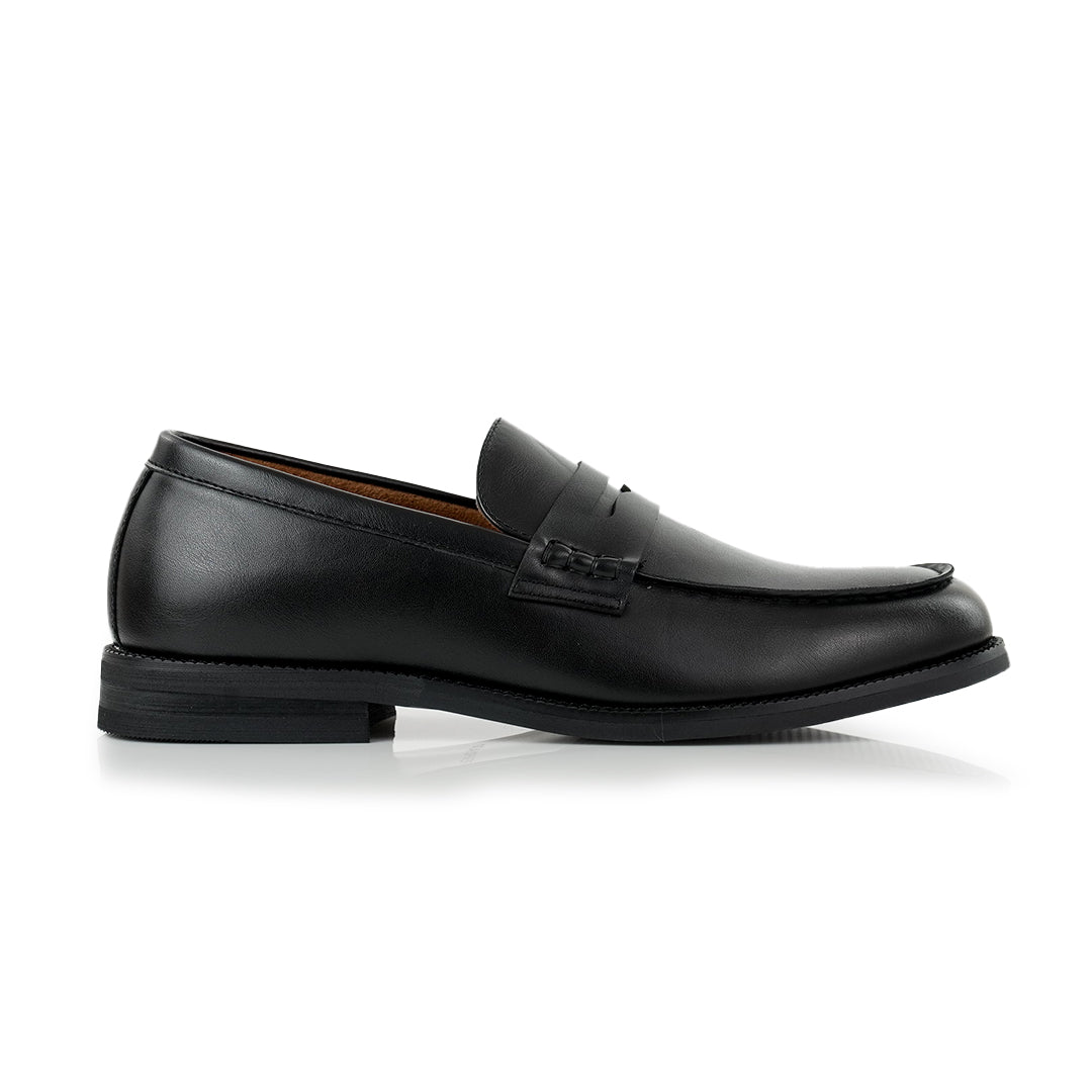Synthetic Leather Loafers | Douglas by Ferro Aldo | Conal Footwear | Outer Side Angle View