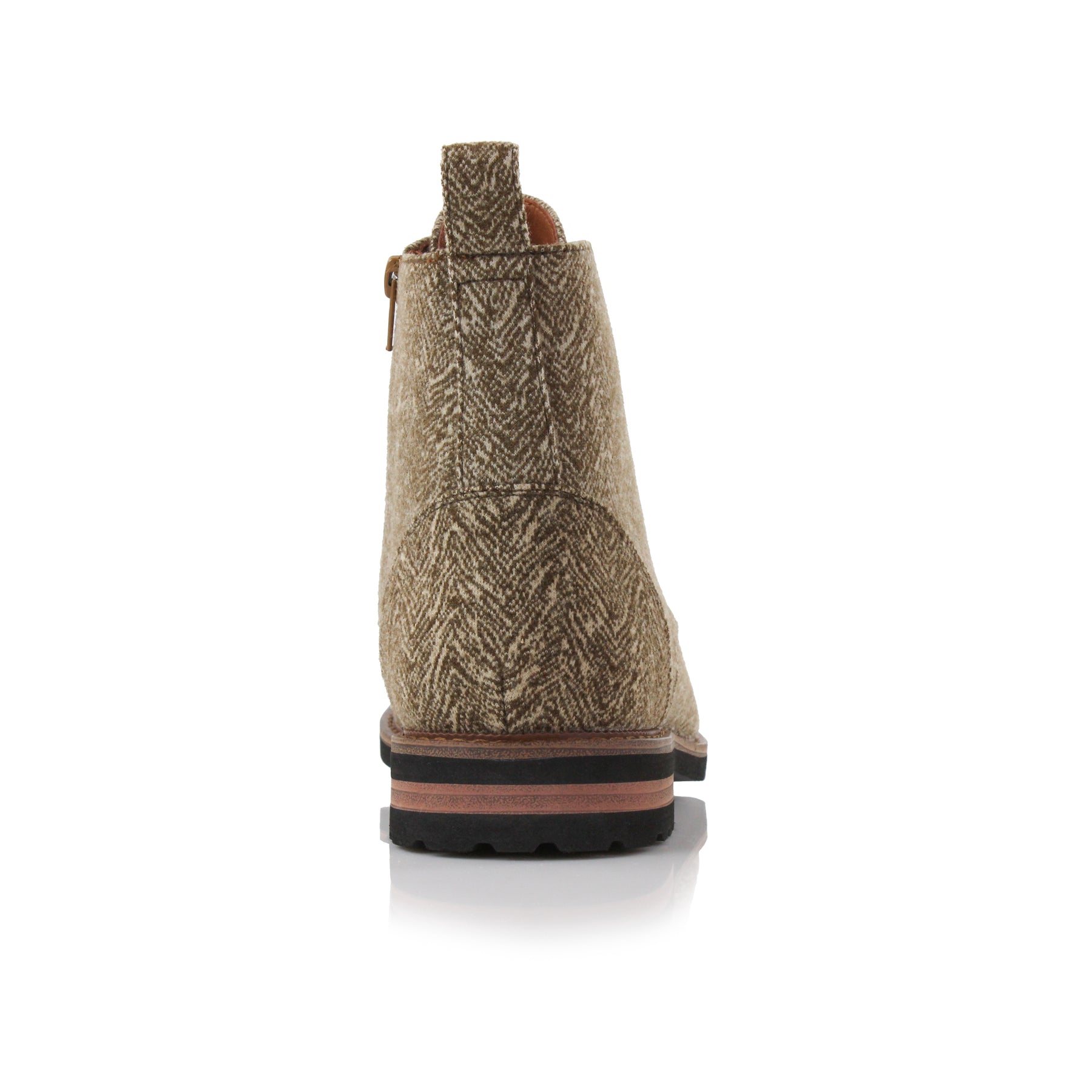 Woolen Ankle Boots | Duke by Polar Fox | Conal Footwear | Back Angle View