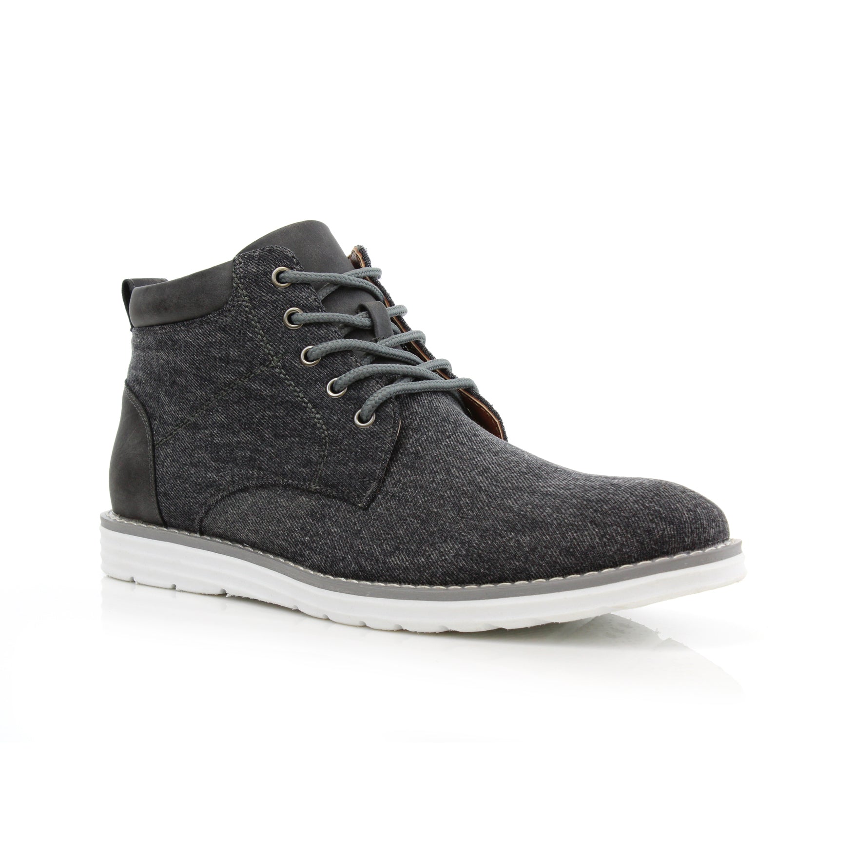 Denim Chukka Sneakers | Dustin by Polar Fox | Conal Footwear | Main Angle View