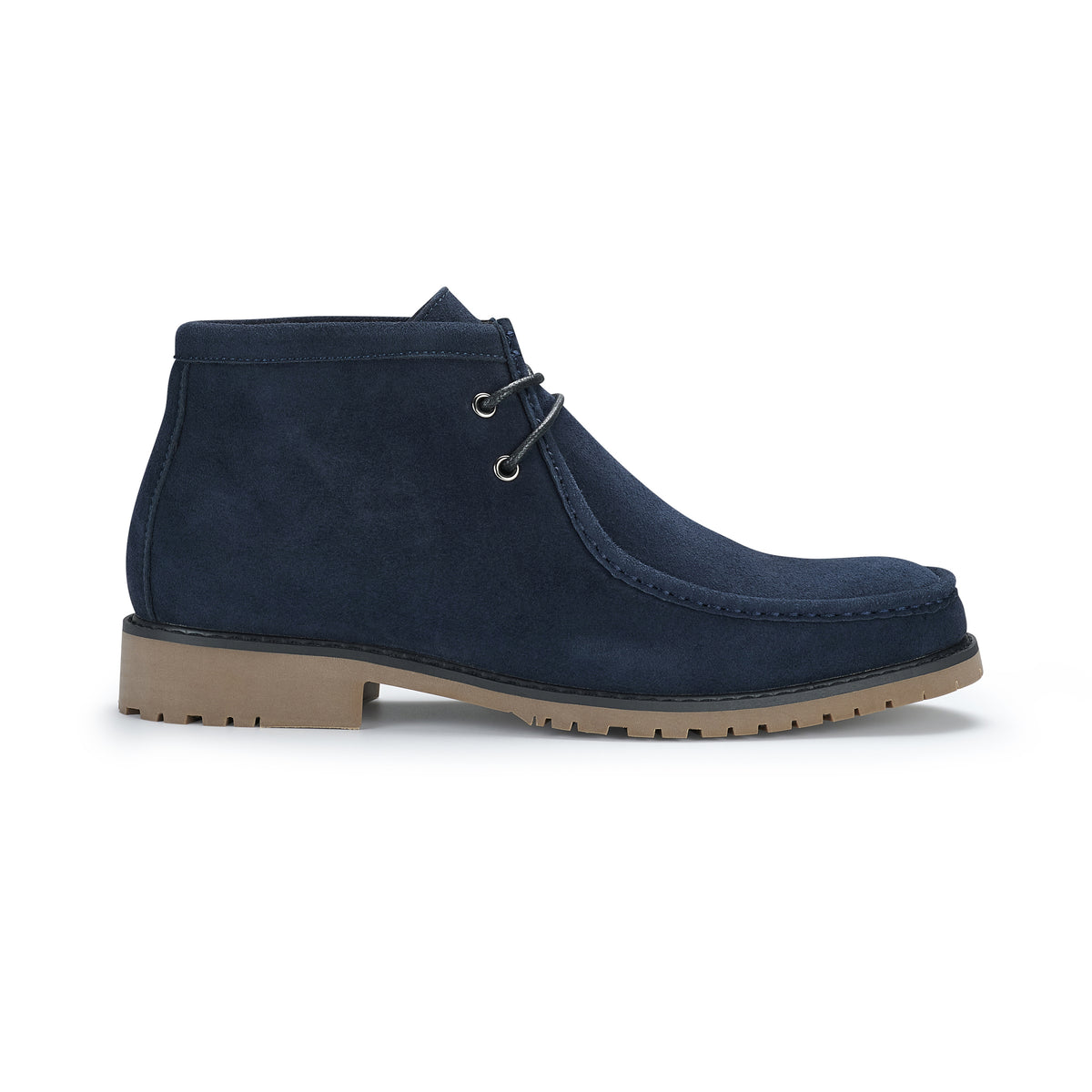Men's Suede Moc-Toe Chukka Boots | Floyd by Ferro Aldo | Conal Footwear | Outer Side Angle View