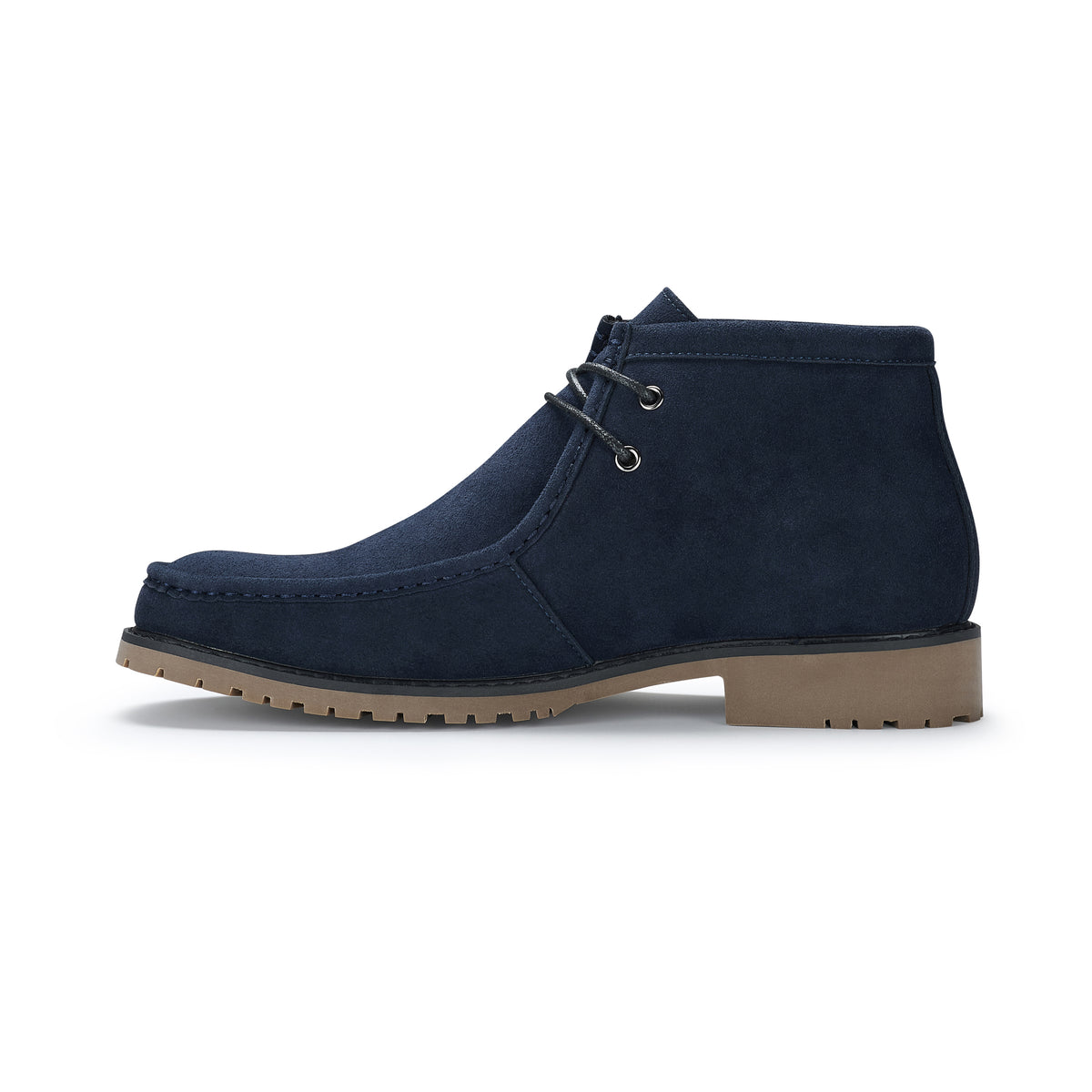 Men's Suede Moc-Toe Chukka Boots | Floyd by Ferro Aldo | Conal Footwear | Inner Side Angle View