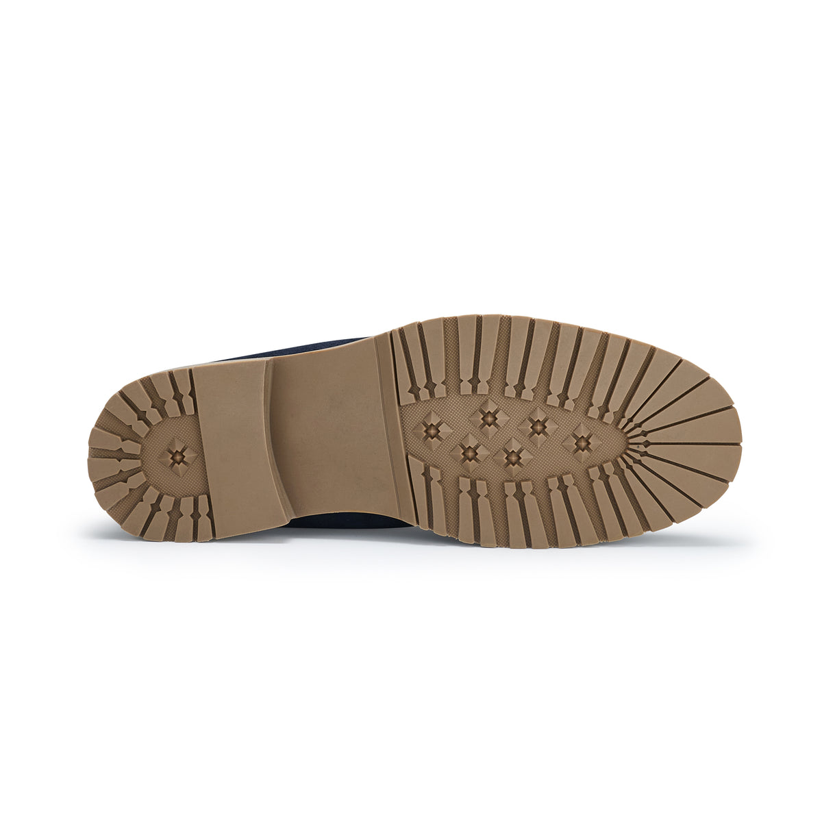 Men's Suede Moc-Toe Chukka Boots | Floyd by Ferro Aldo | Conal Footwear | Bottom Sole Angle View